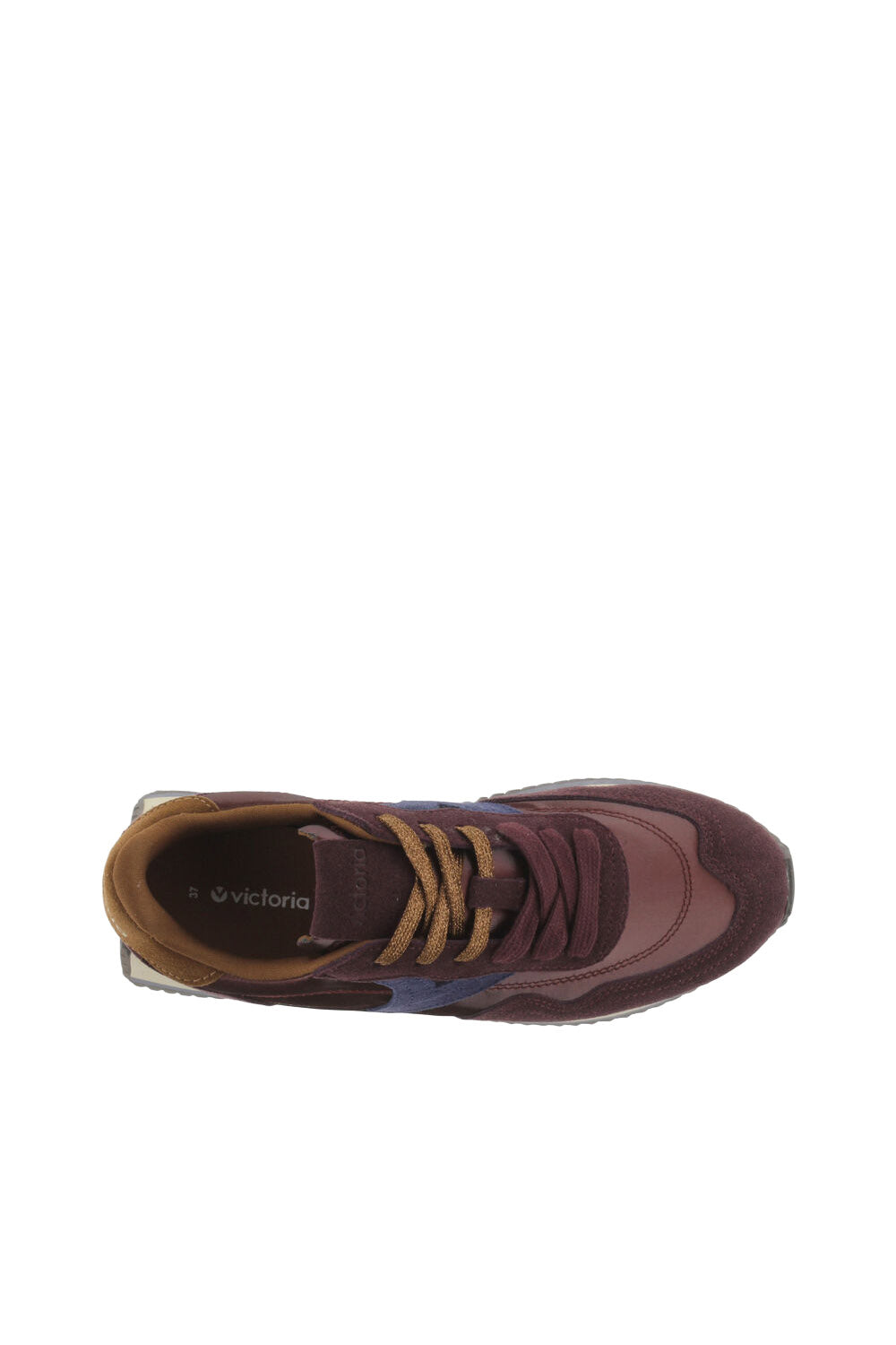 Victoria Cosmos Metal Trainers - Burdeos
