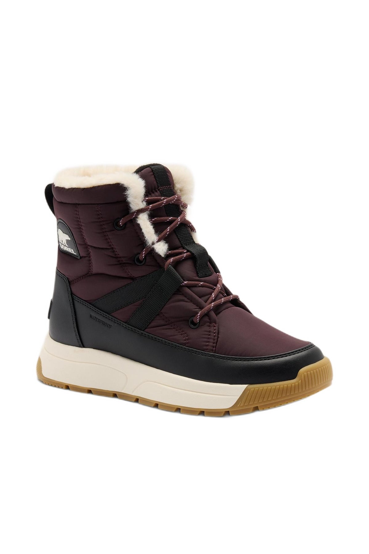 Sorel Whitney III Waterproof Winter Boots - Red Lodge/Black