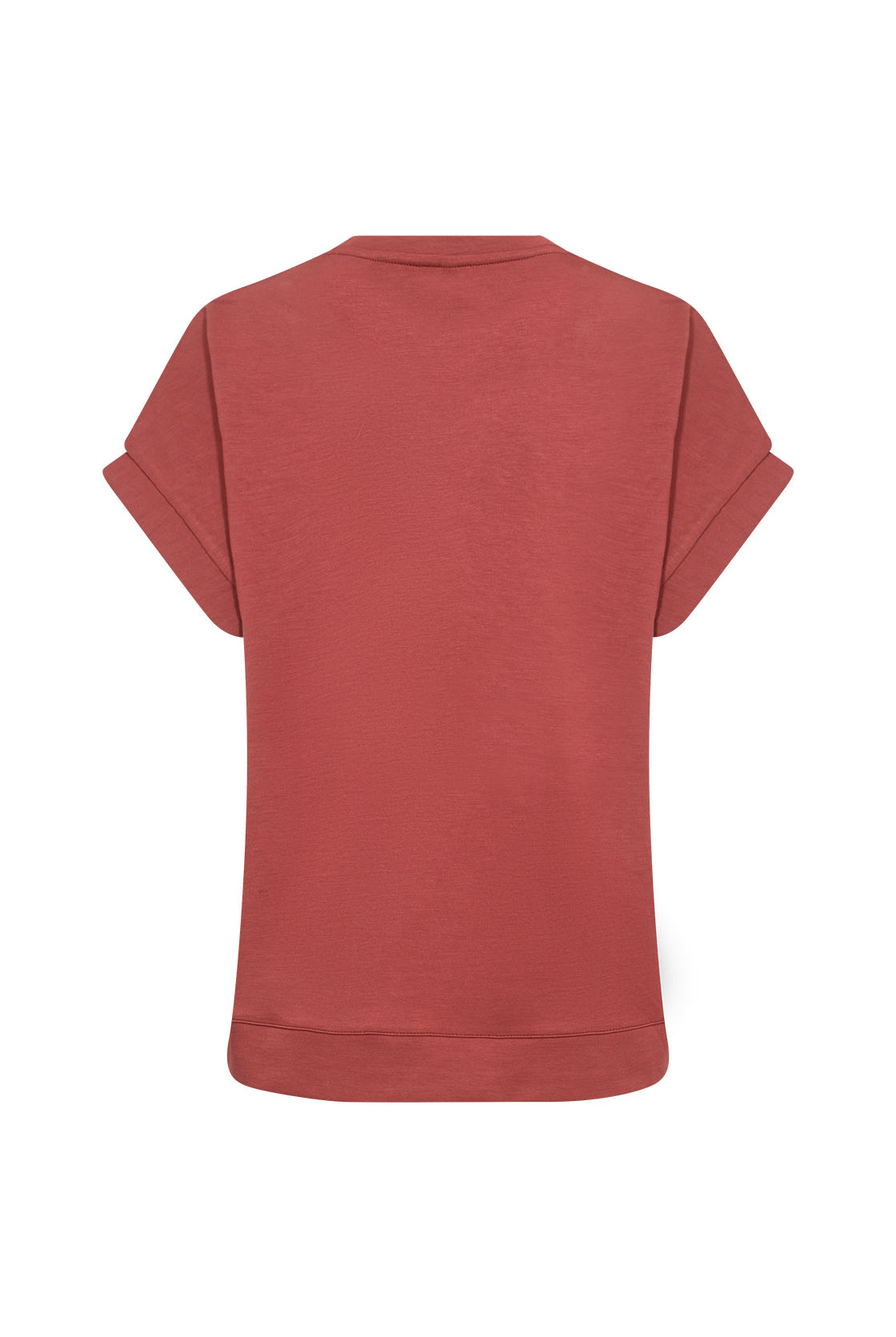 Soya Concept Banu Short Sleeve T-Shirt - Mineral Red