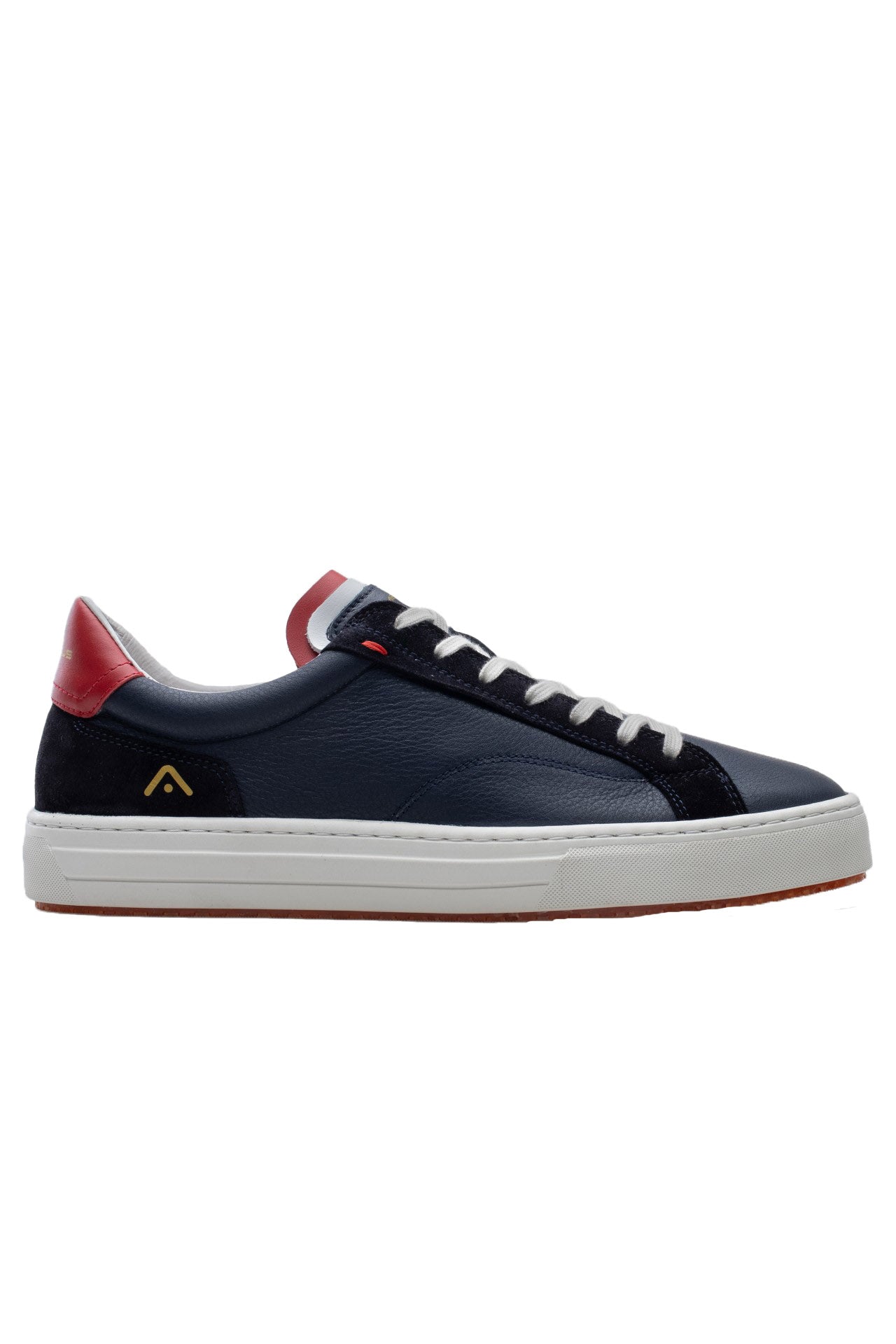 Ambitious Anopolis Lace Up Trainers - Navy/Red