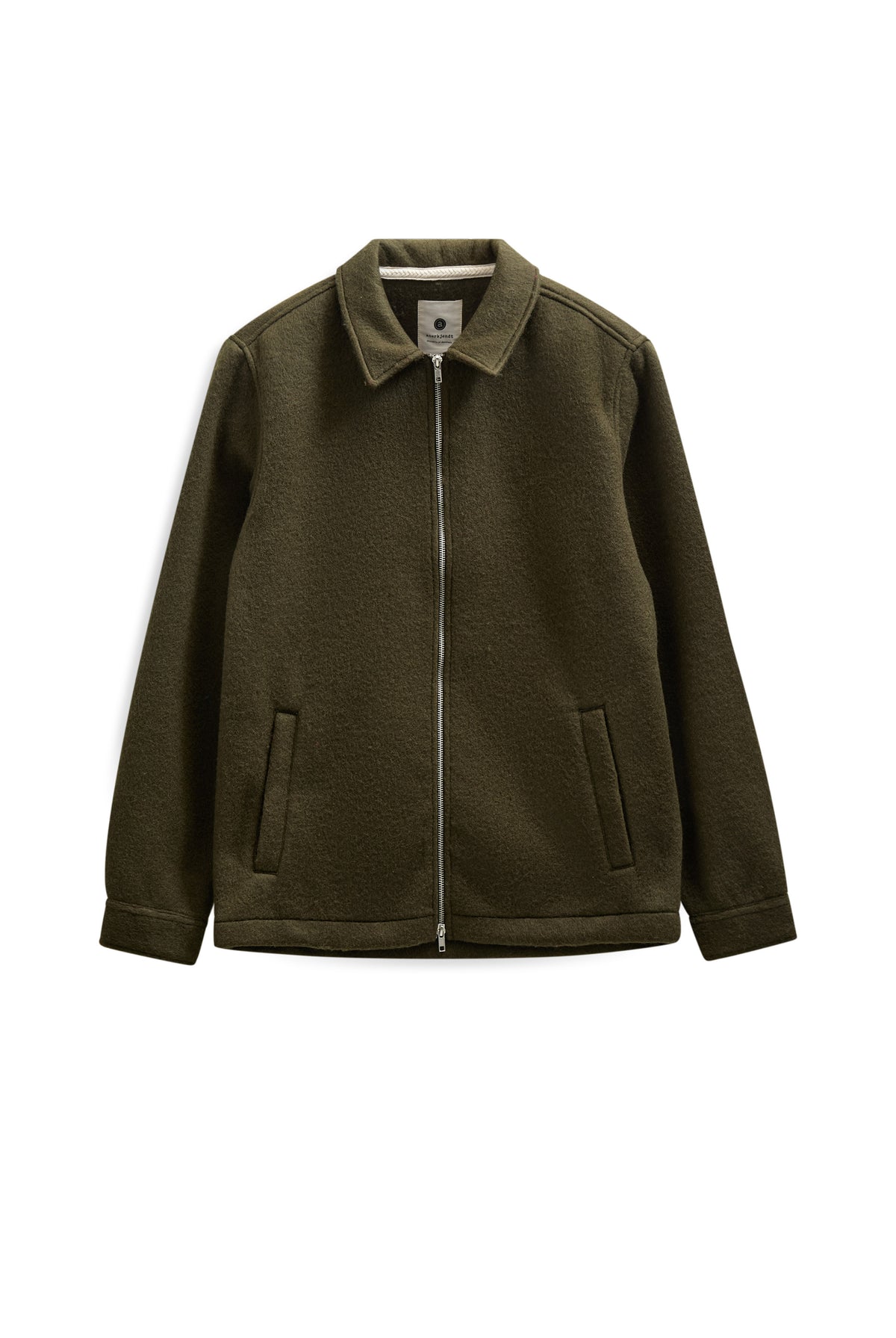Anerkjendt Hanky Boiled Wool Jacket - Forest Night