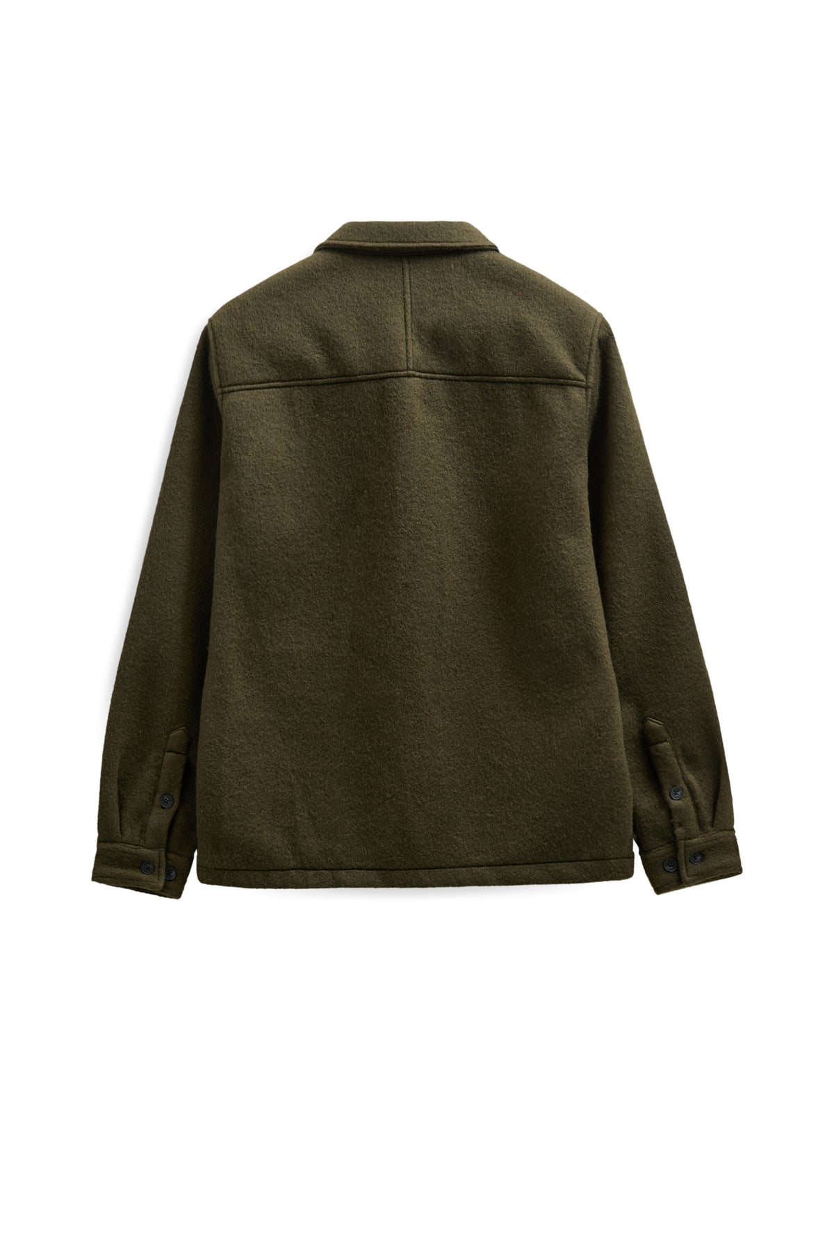 Anerkjendt Hanky Boiled Wool Jacket - Forest Night