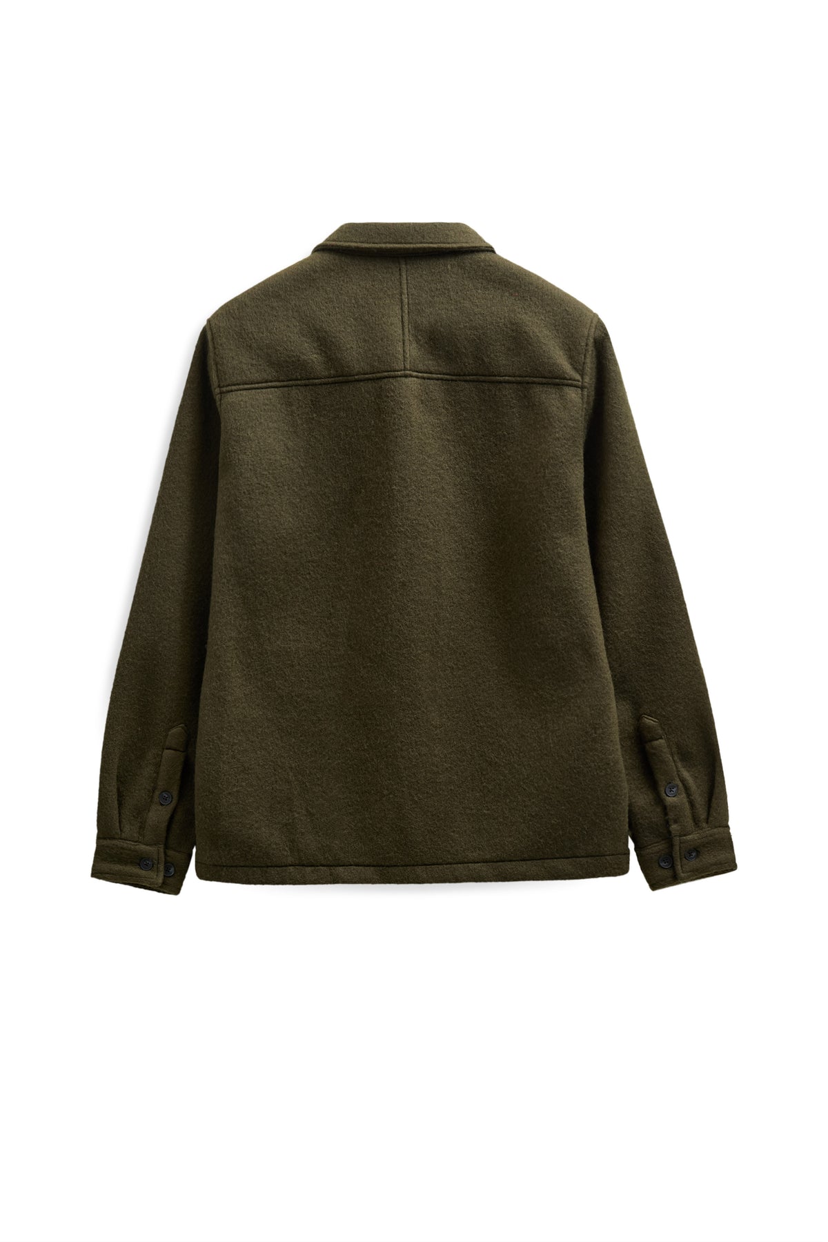 Anerkjendt Hanky Boiled Wool Jacket - Forest Night