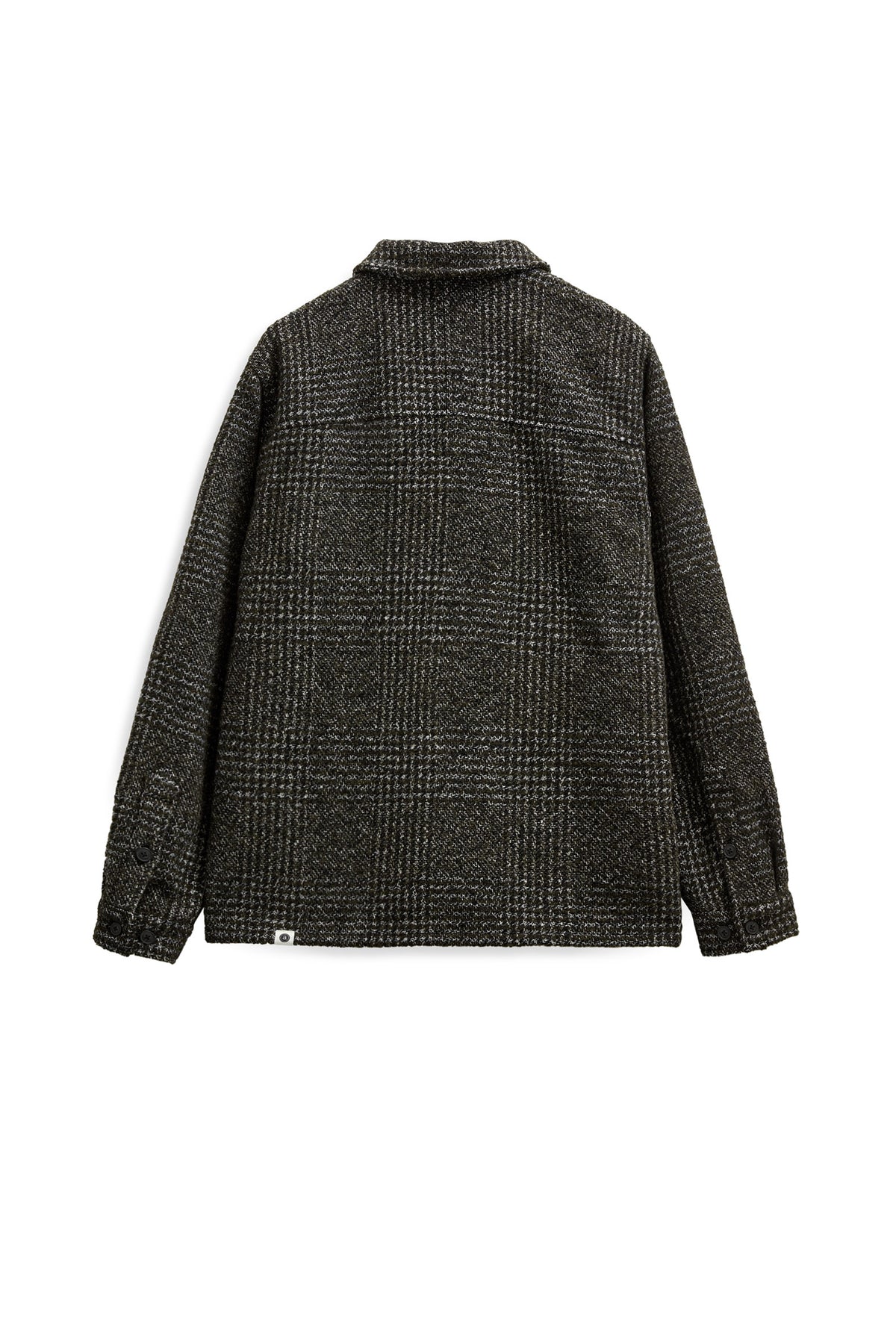 Anerkjendt Hanky Wool Check Jacket - Forest Night