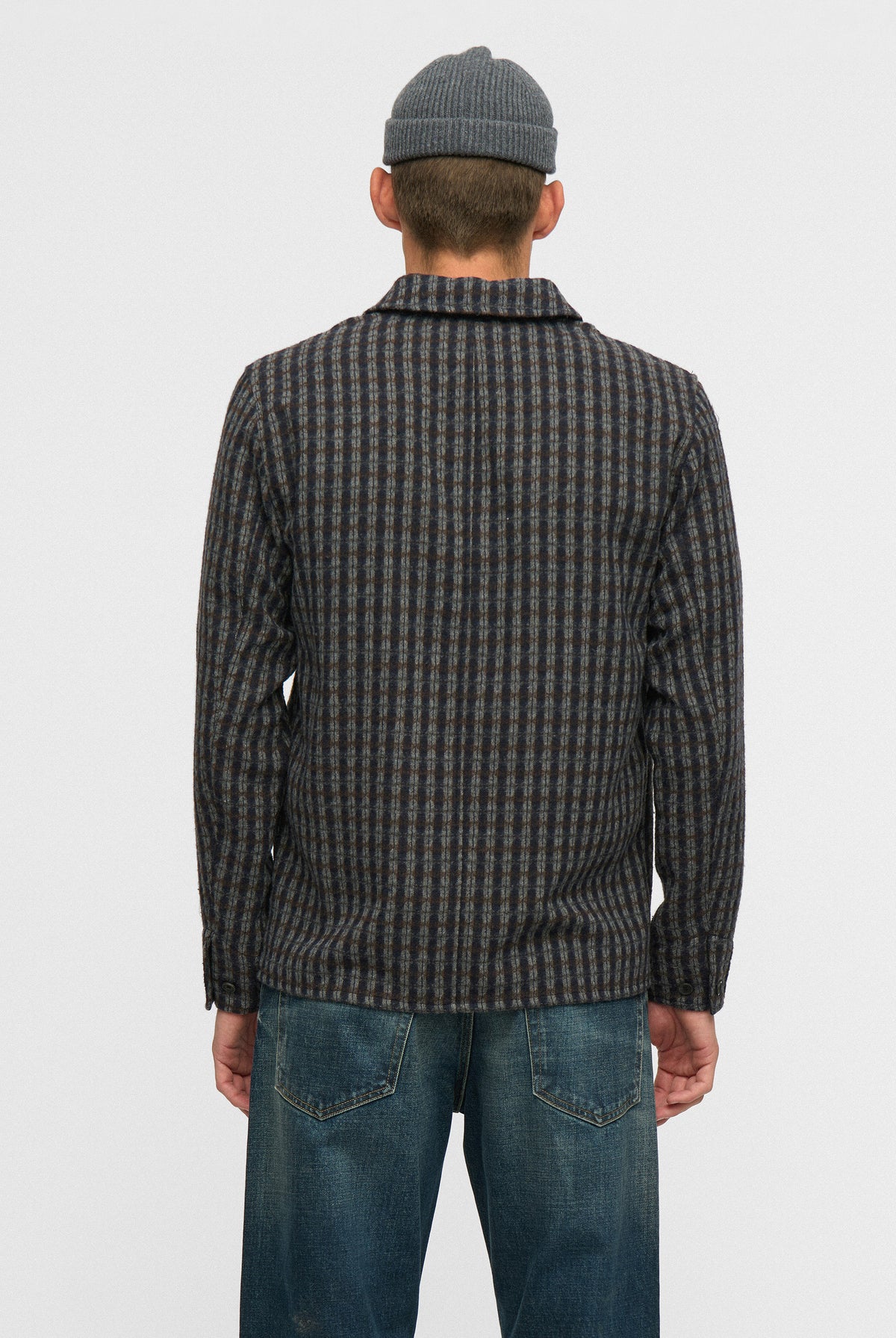 Anerkjendt Odin Wool Overshirt - Magnet