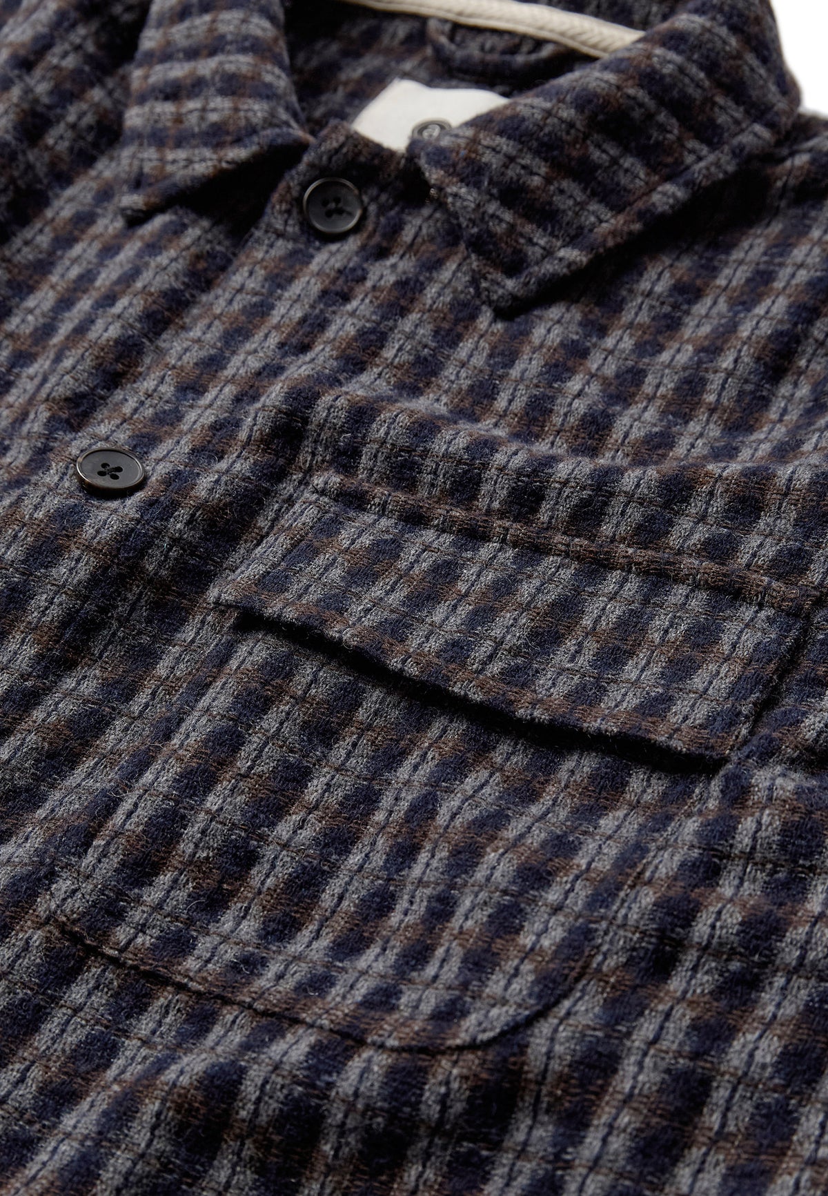 Anerkjendt Odin Wool Overshirt - Magnet
