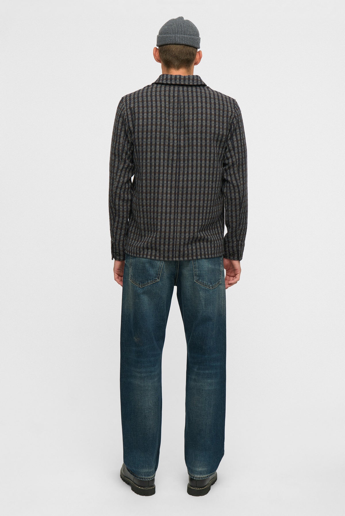 Anerkjendt Odin Wool Overshirt - Magnet