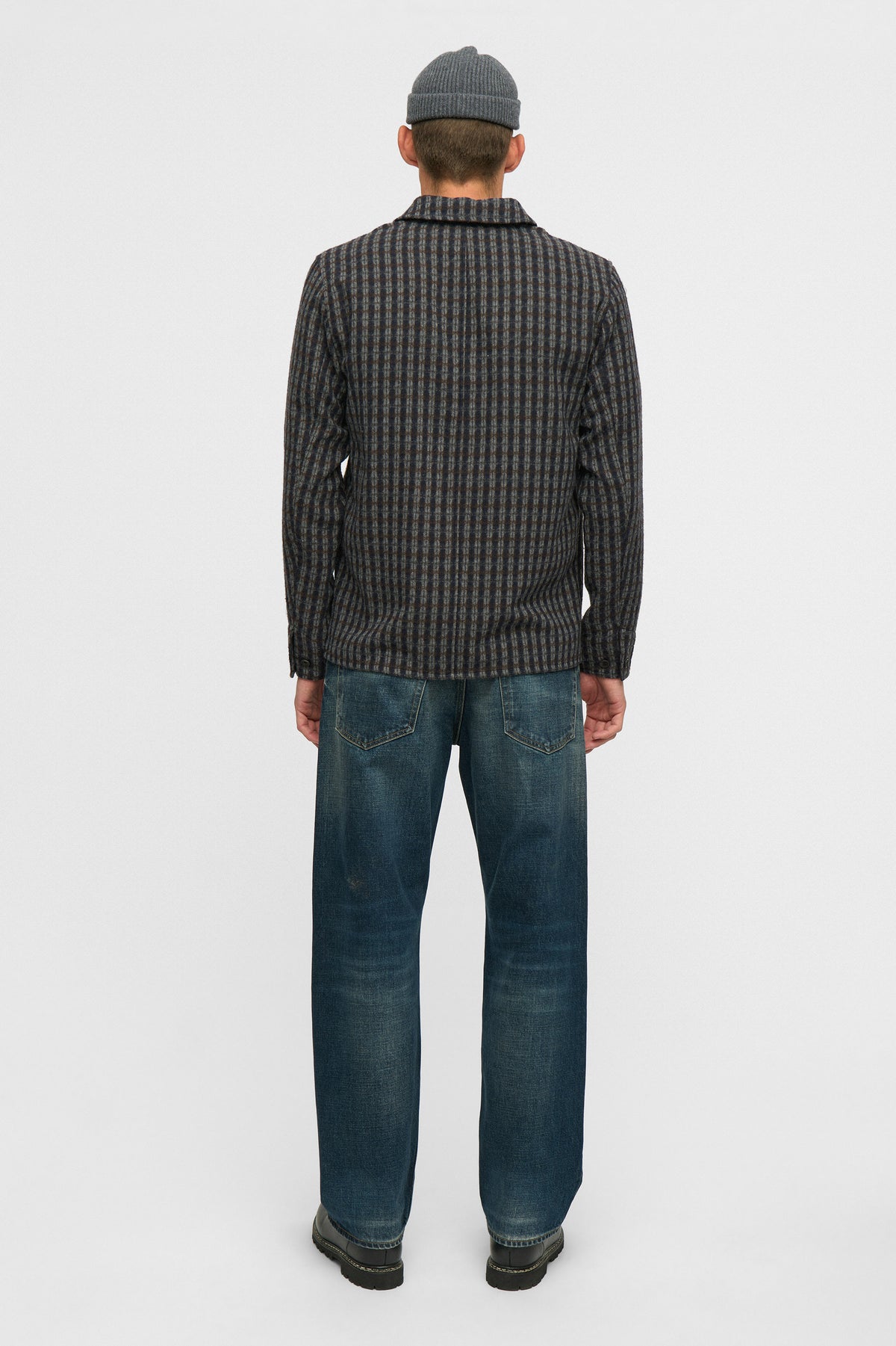 Anerkjendt Odin Wool Overshirt - Magnet
