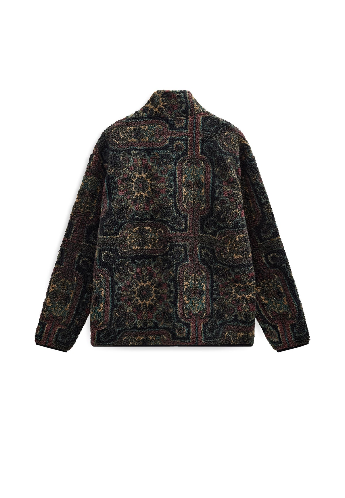 Anerkjendt Toni Jacquard Teddy Fleece - Forest Night