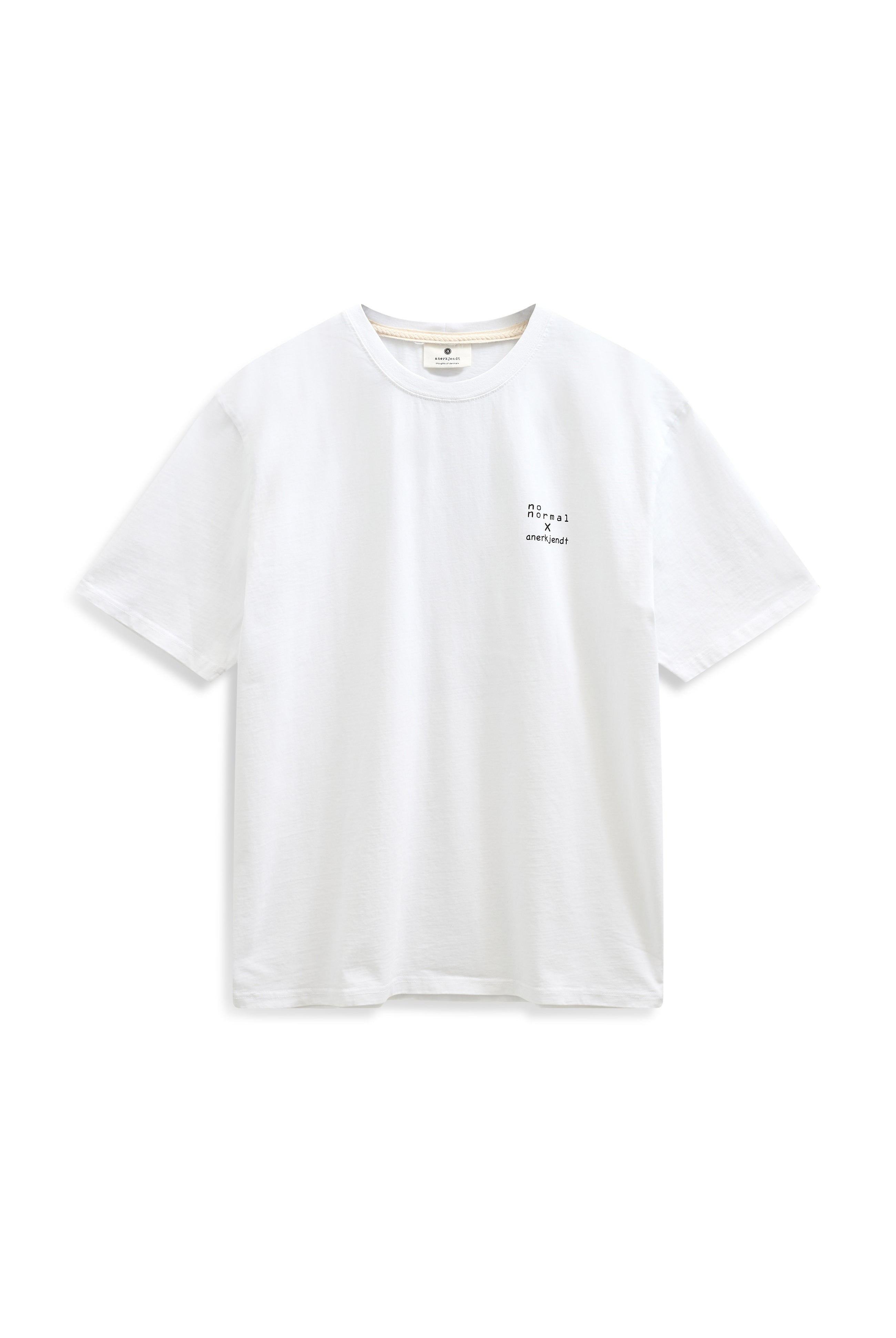 Anerkjendt Villads No Normal T-Shirt - Bright White