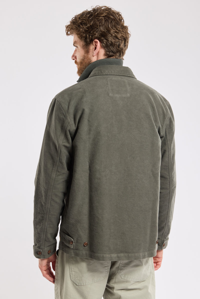 Armor Lux Fisherman's Cotton Canvas Jacket - Chimera