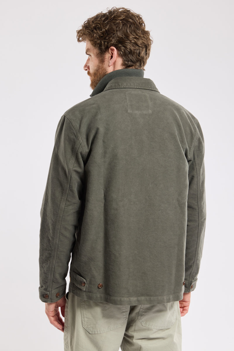 Armor Lux Fisherman's Cotton Canvas Jacket - Chimera
