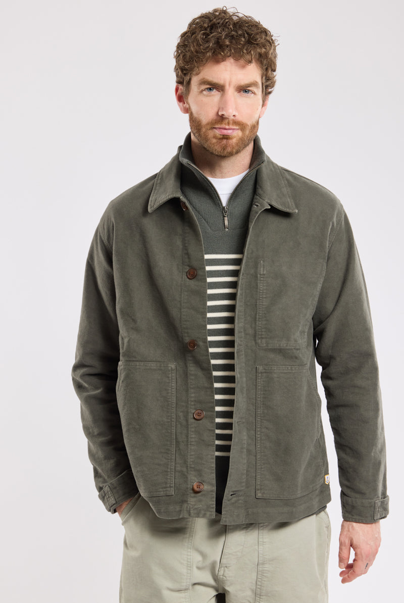 Armor Lux Fisherman's Cotton Canvas Jacket - Chimera