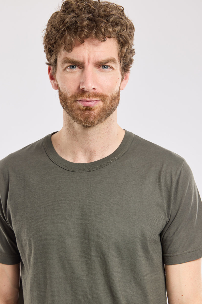 Armor Lux Plain Organic Cotton T-Shirt - Chimera