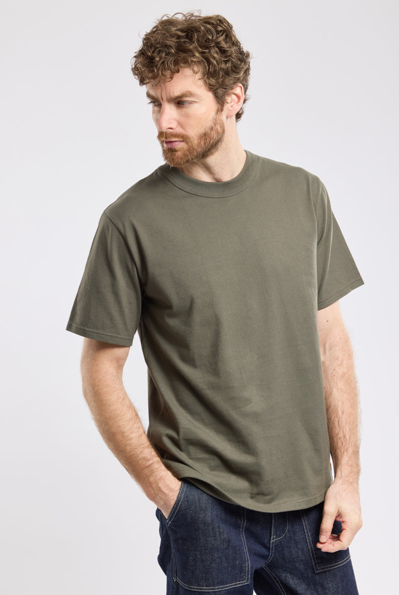 Armor Lux Plain Organic Cotton T-Shirt - Chimera