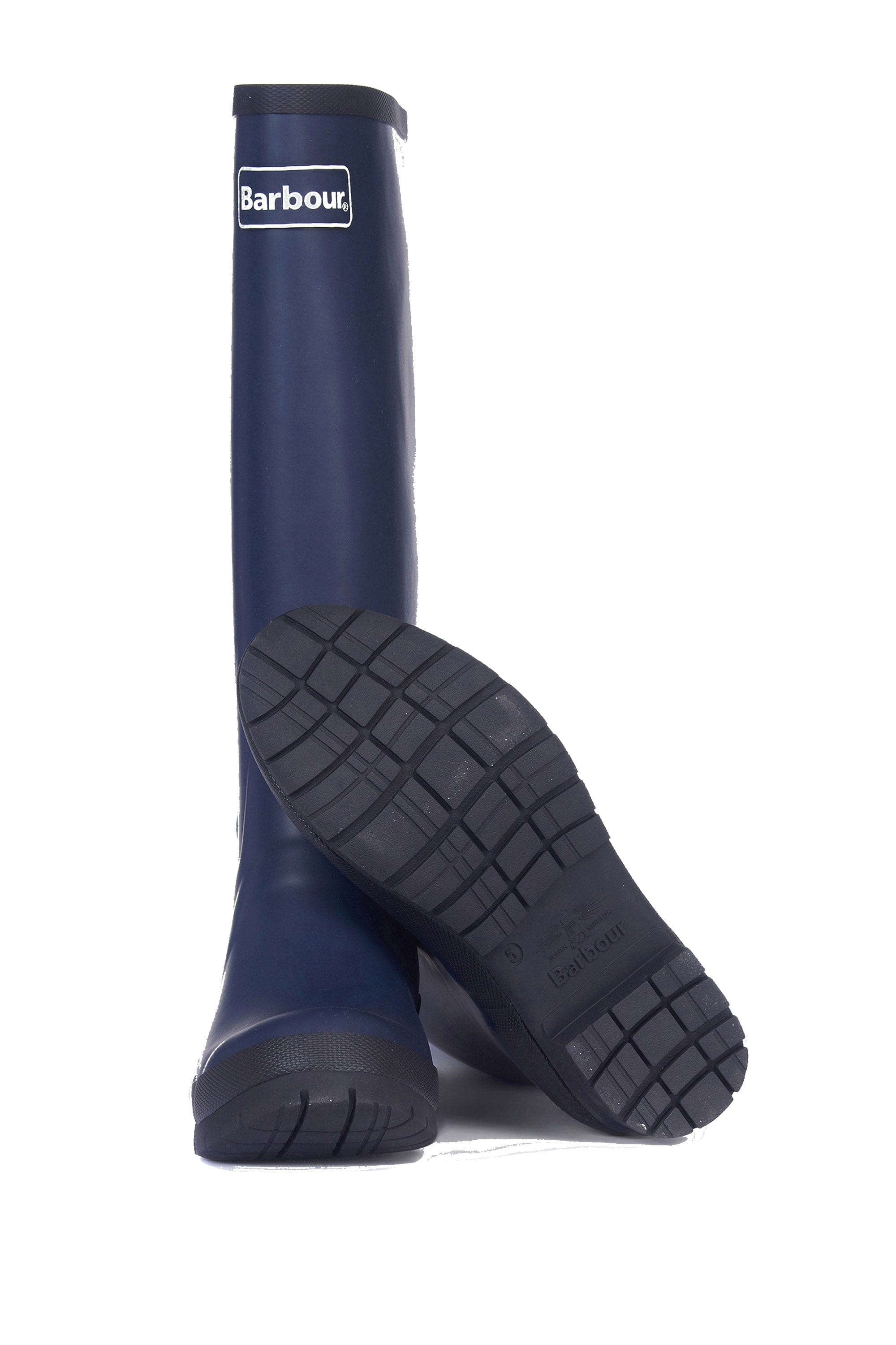 Barbour Abbey Wellington Boots - Navy