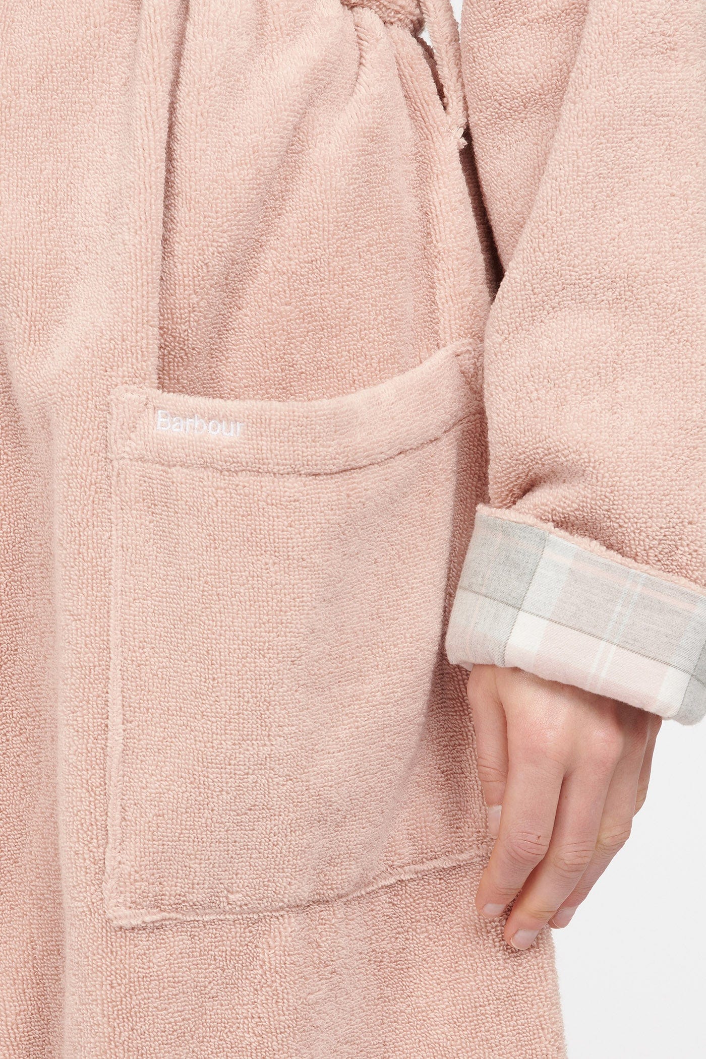 Barbour Ada Dressing Gown - Light Pink