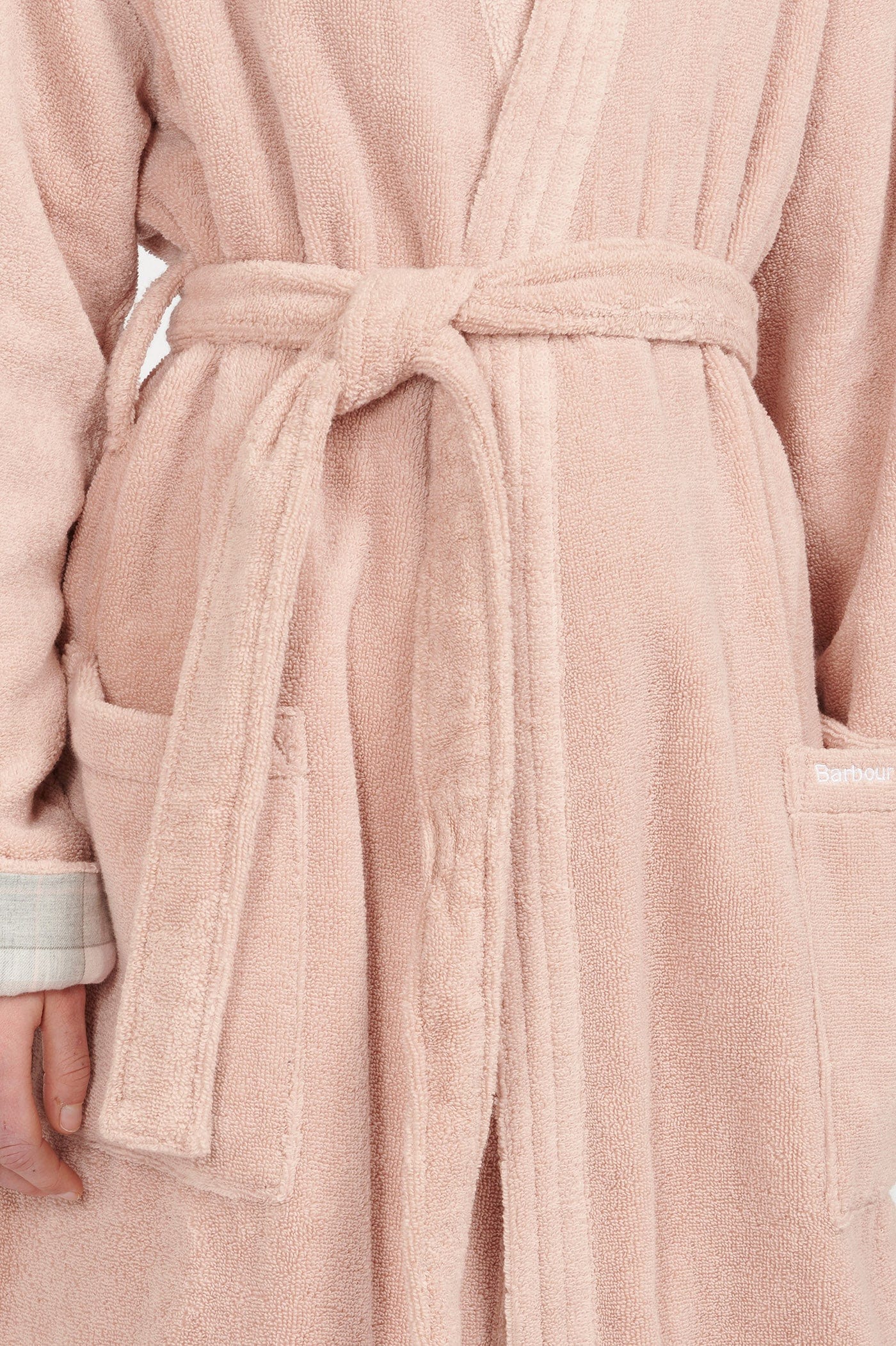 Barbour Ada Dressing Gown - Light Pink