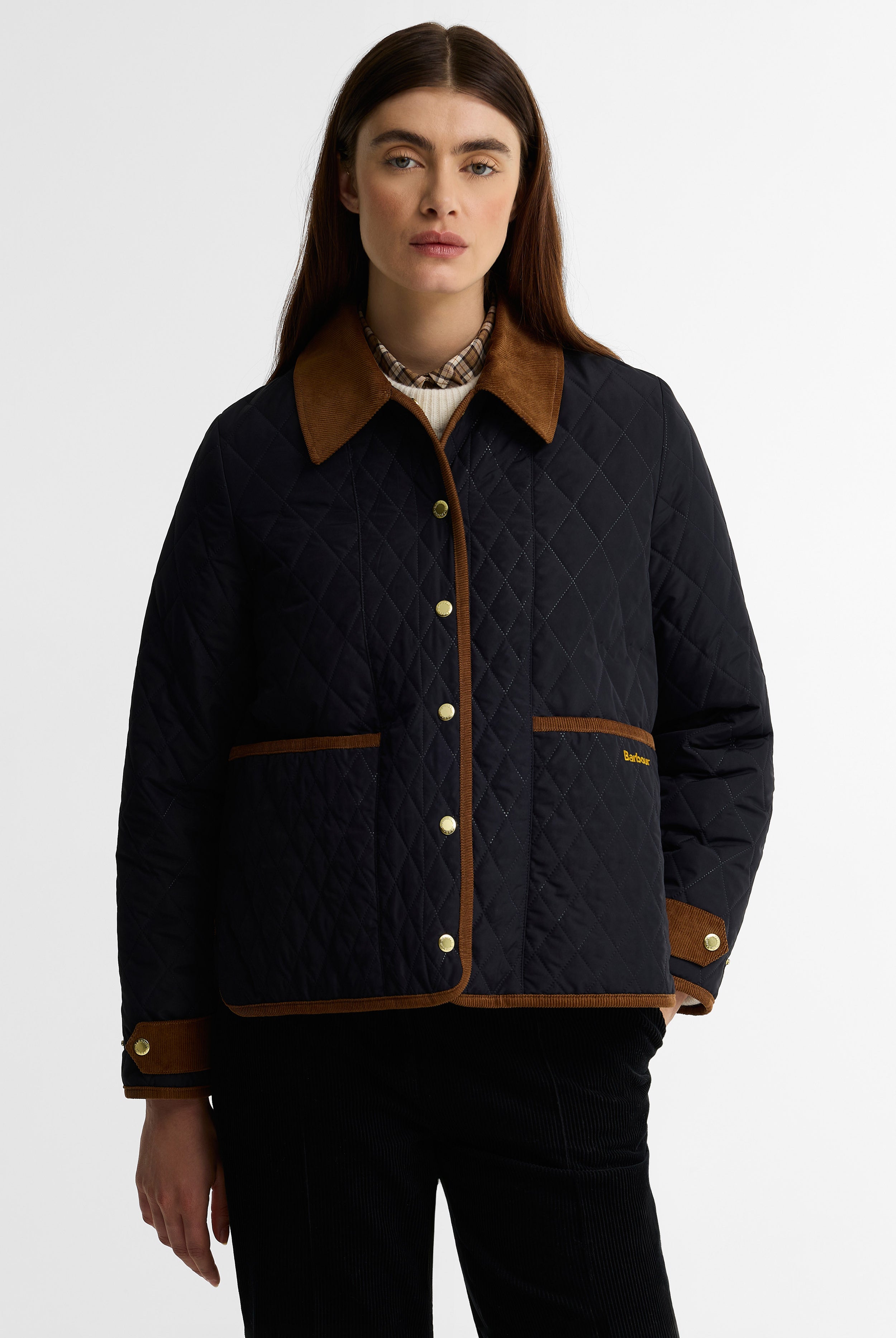 Barbour Ainsdale Quilted Jacket - Dark Navy/Ancient