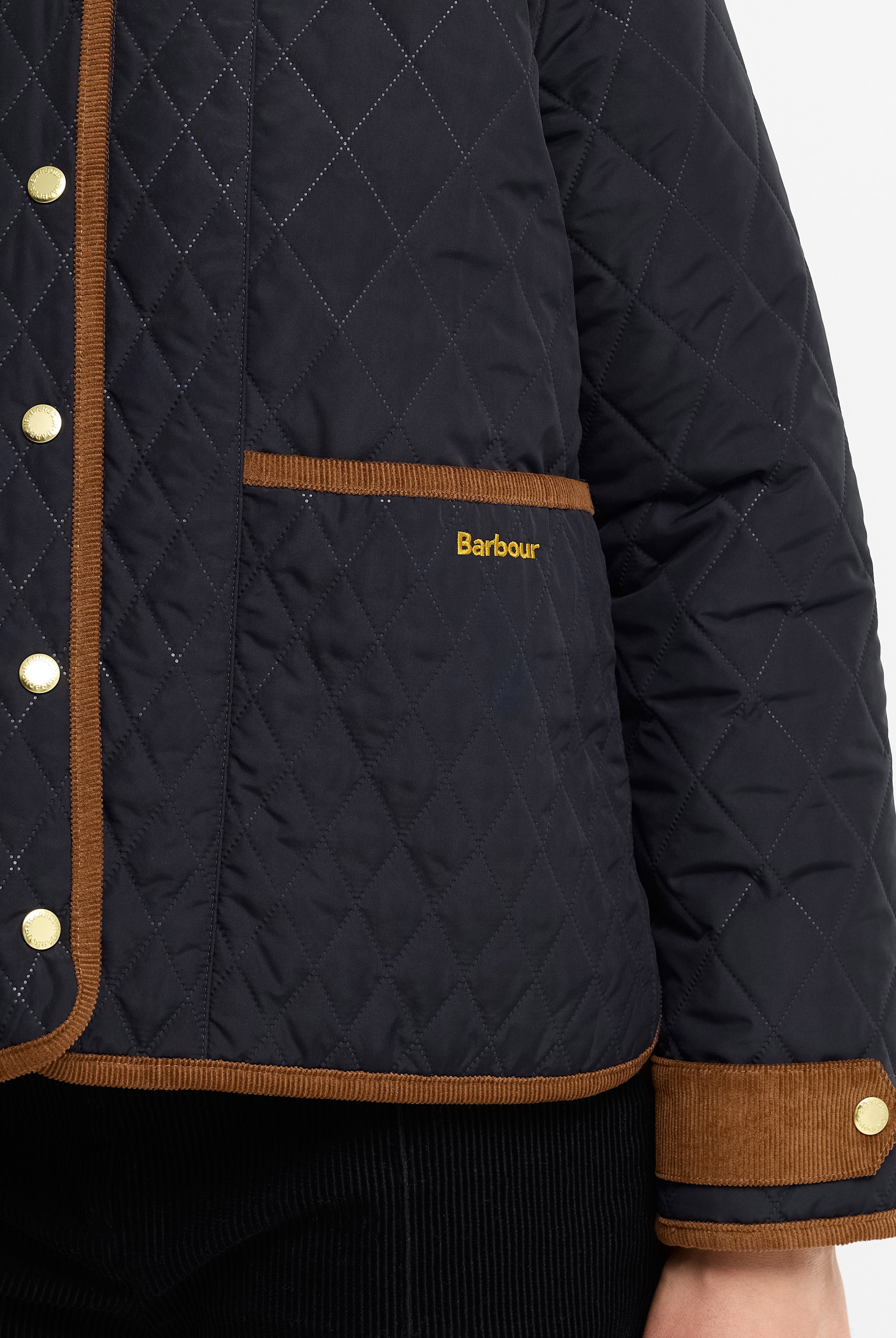 Barbour Ainsdale Quilted Jacket - Dark Navy/Ancient