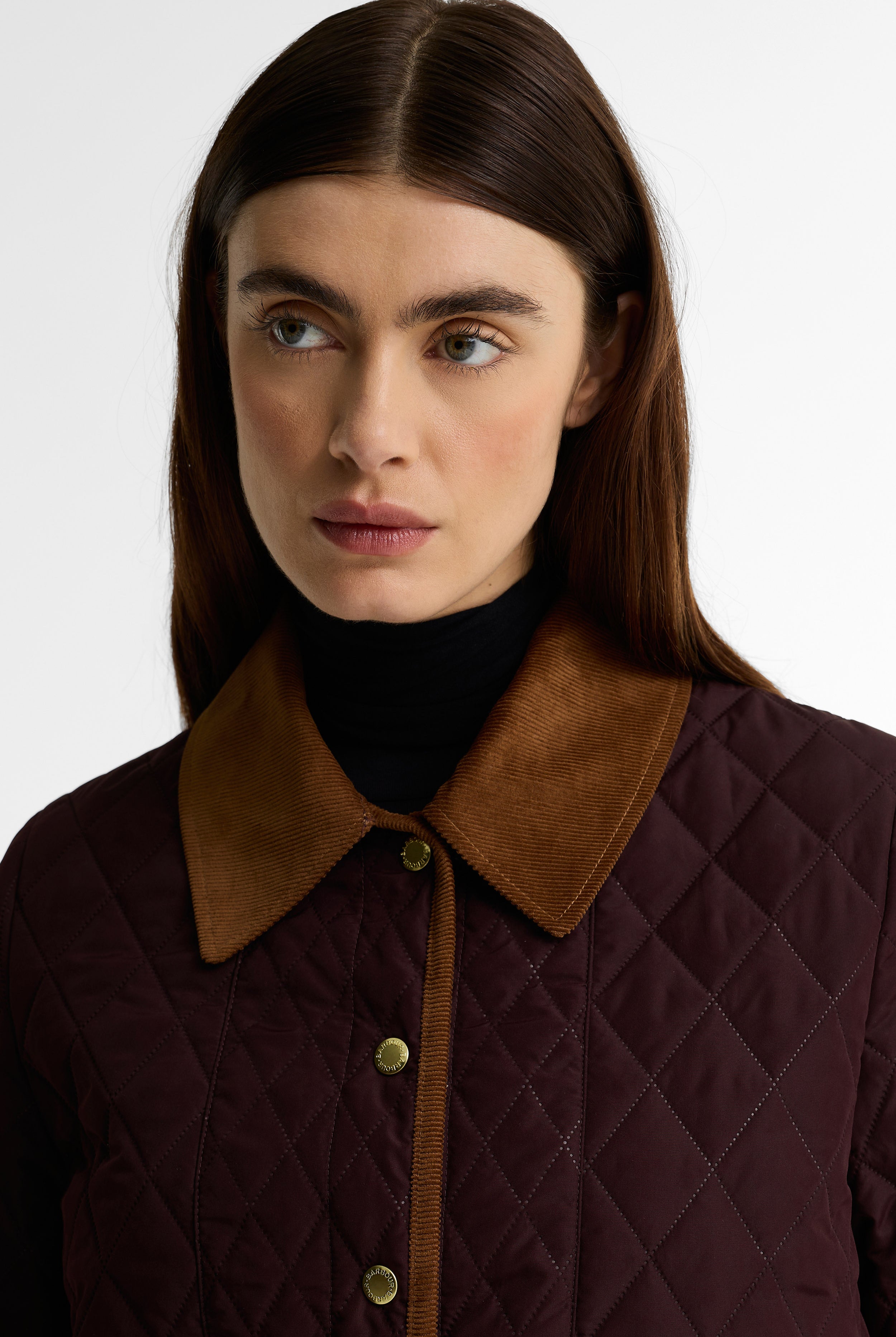 Barbour Ainsdale Quilted Jacket - Fig/Muted