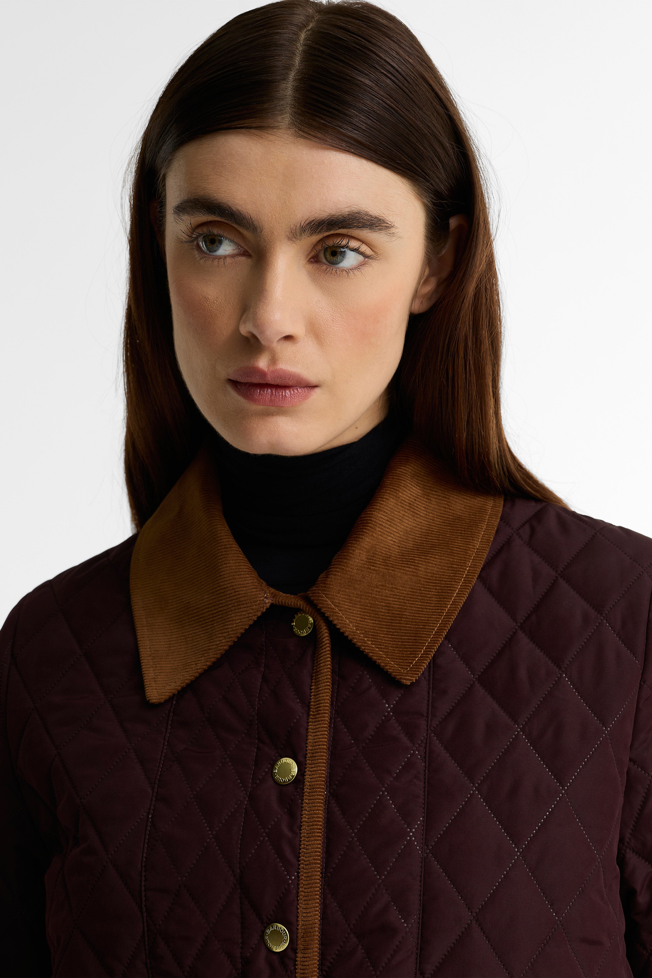 Barbour Ainsdale Quilted Jacket - Fig/Muted