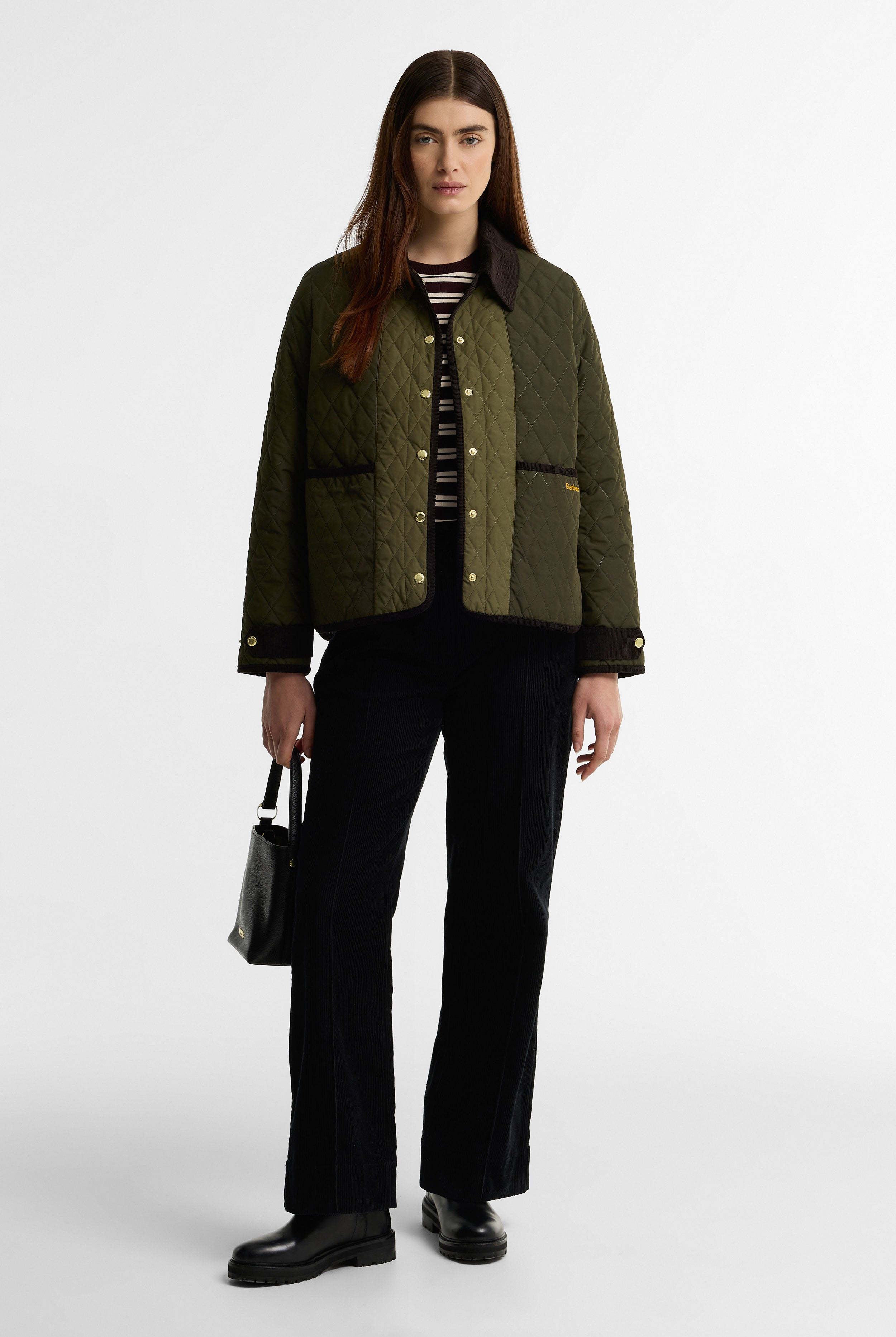 Barbour Ainsdale Quilted Jacket - Olive/Fern/Shadow Classic