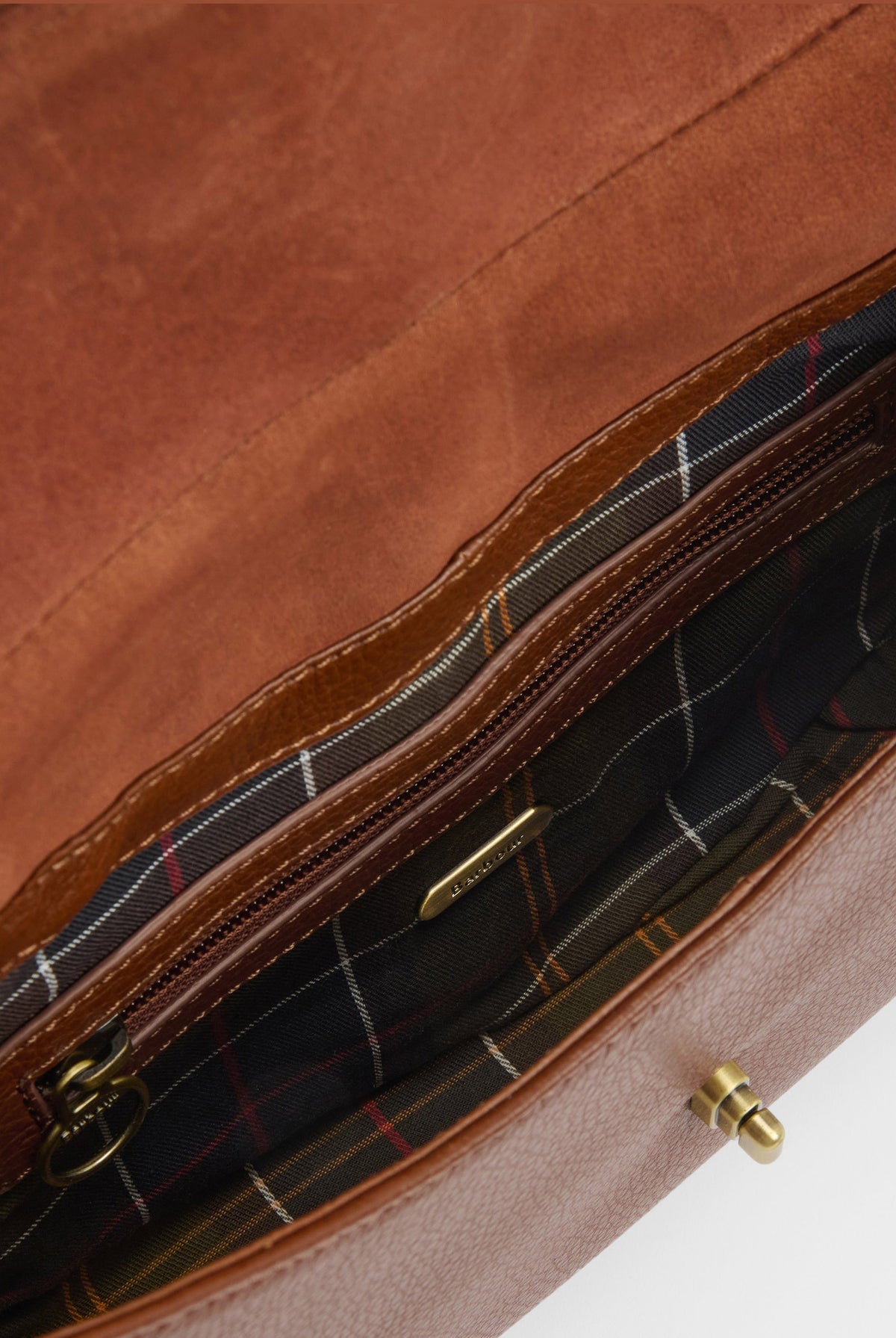 Barbour Alder Leather Sling Bag - Brown LBA0493_BR11_OS