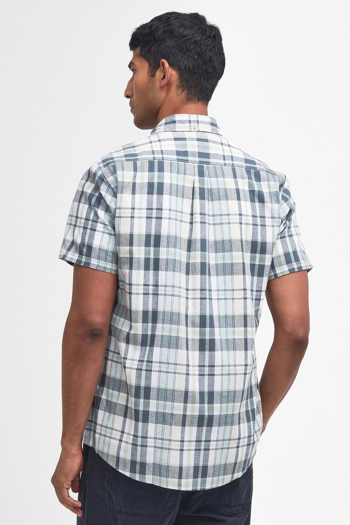 Barbour Alford Tailored Short Sleeve Shirt - Classic White