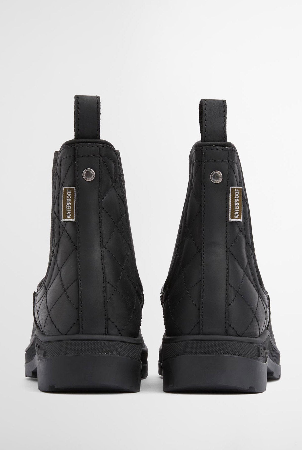 Barbour Amble Chelsea Boots - Black Nubuck