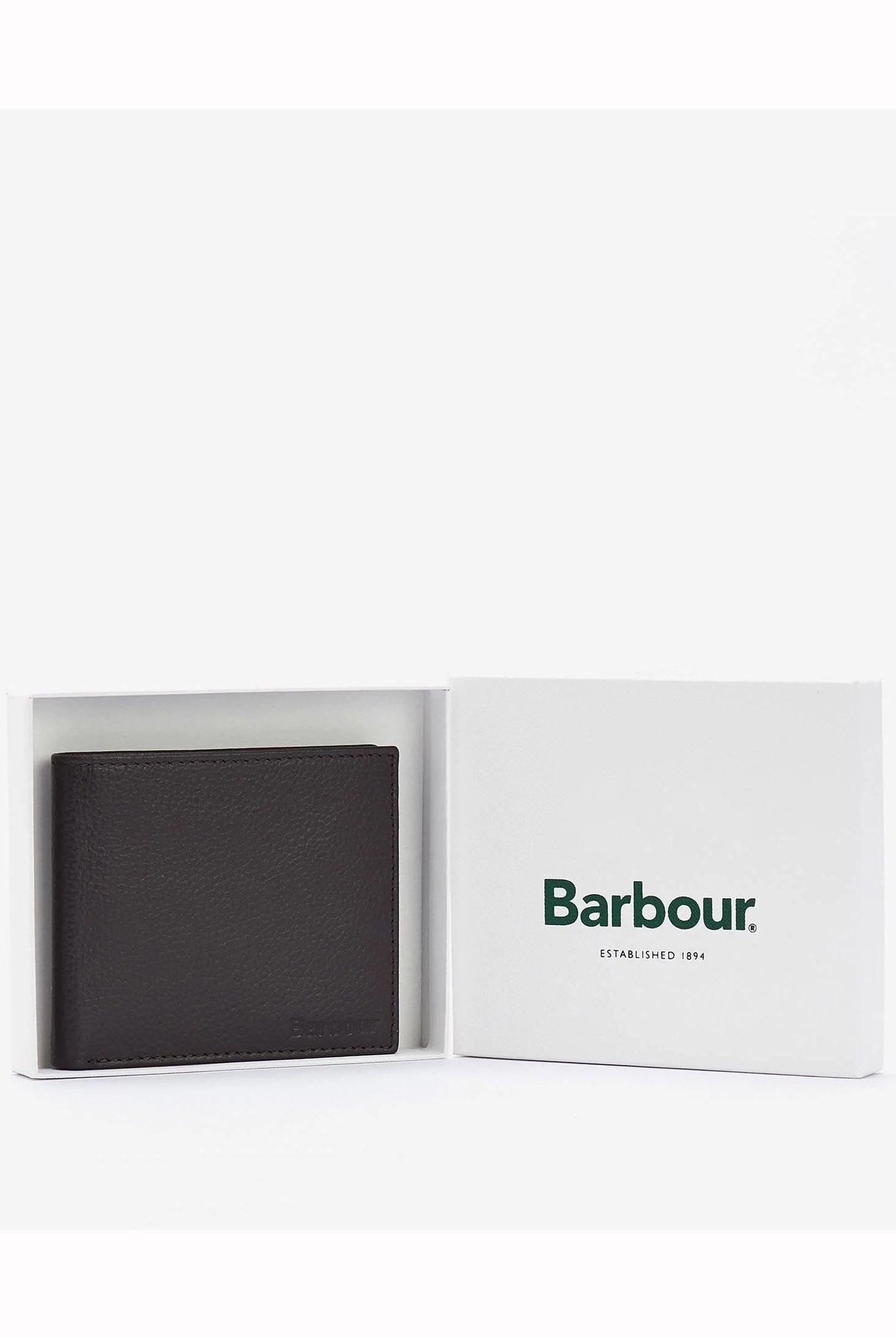 Barbour Amble Leather Billfold Wallet - Dark Brown MLG0007_BR71_OS
