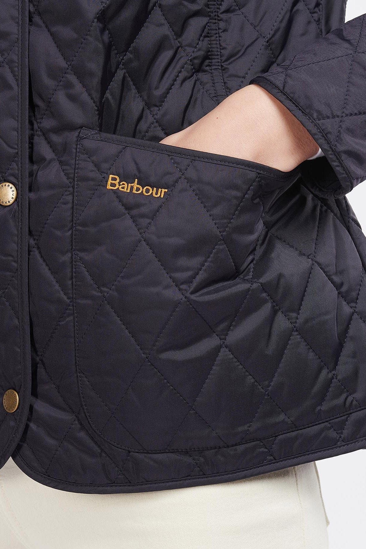 Barbour Annandale Quilted Jacket - Navy