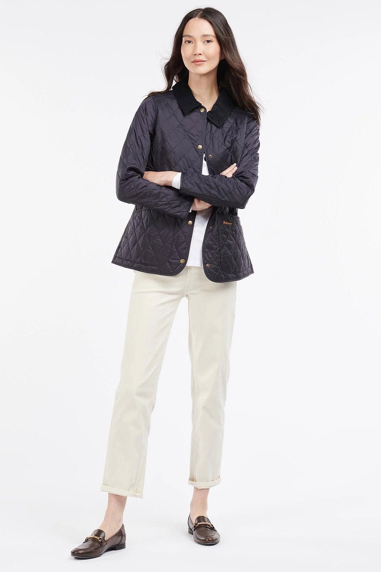 Barbour Annandale Quilted Jacket - Navy