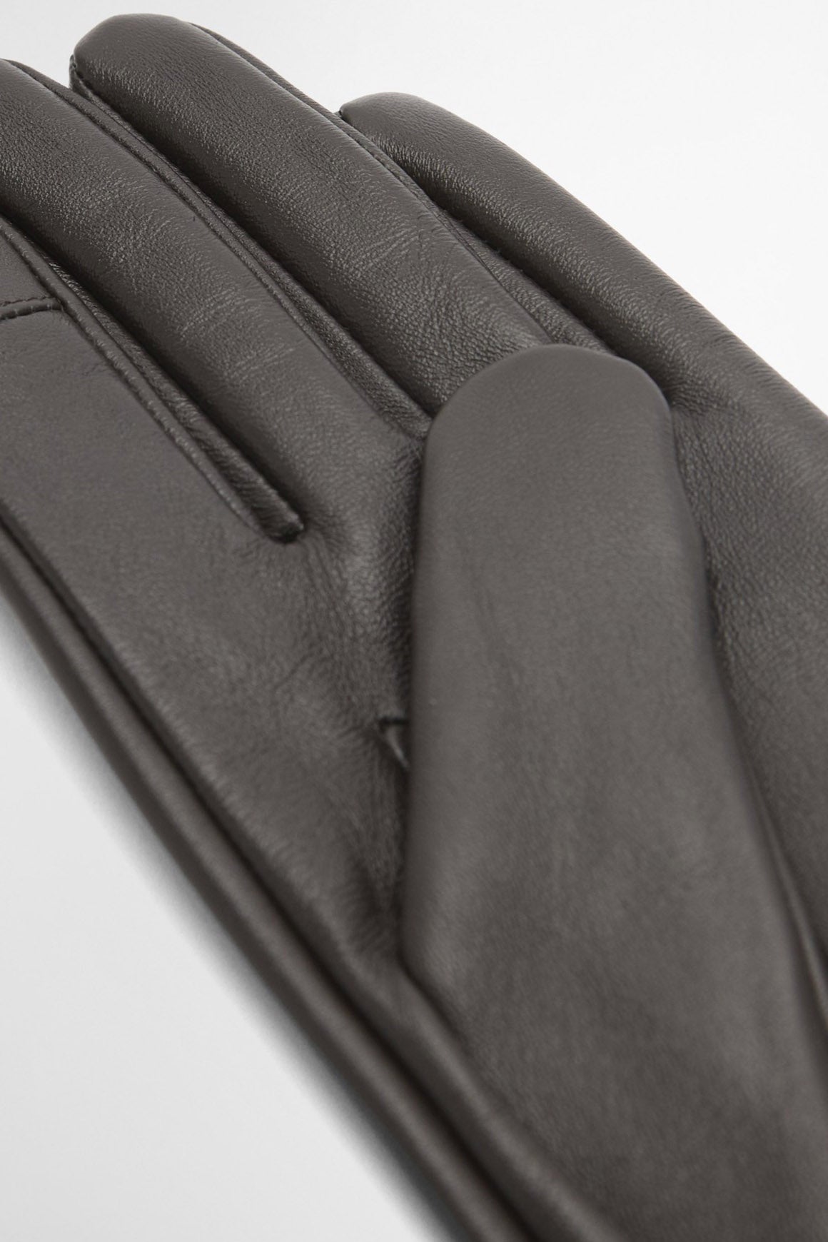 Barbour Arlene Leather Gloves - Brown/Muted