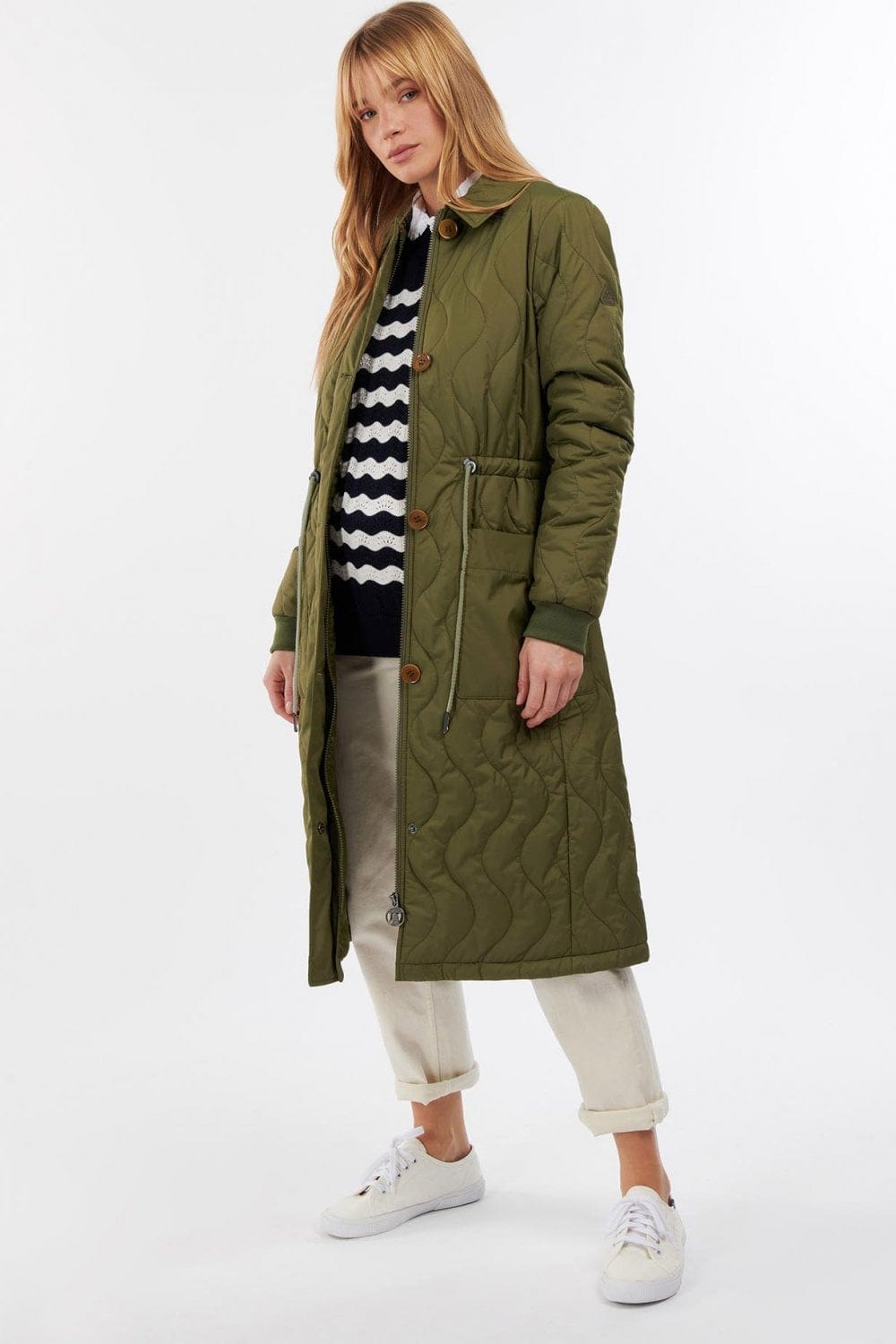 Barbour Astley Quilted Jacket - Dark Moss