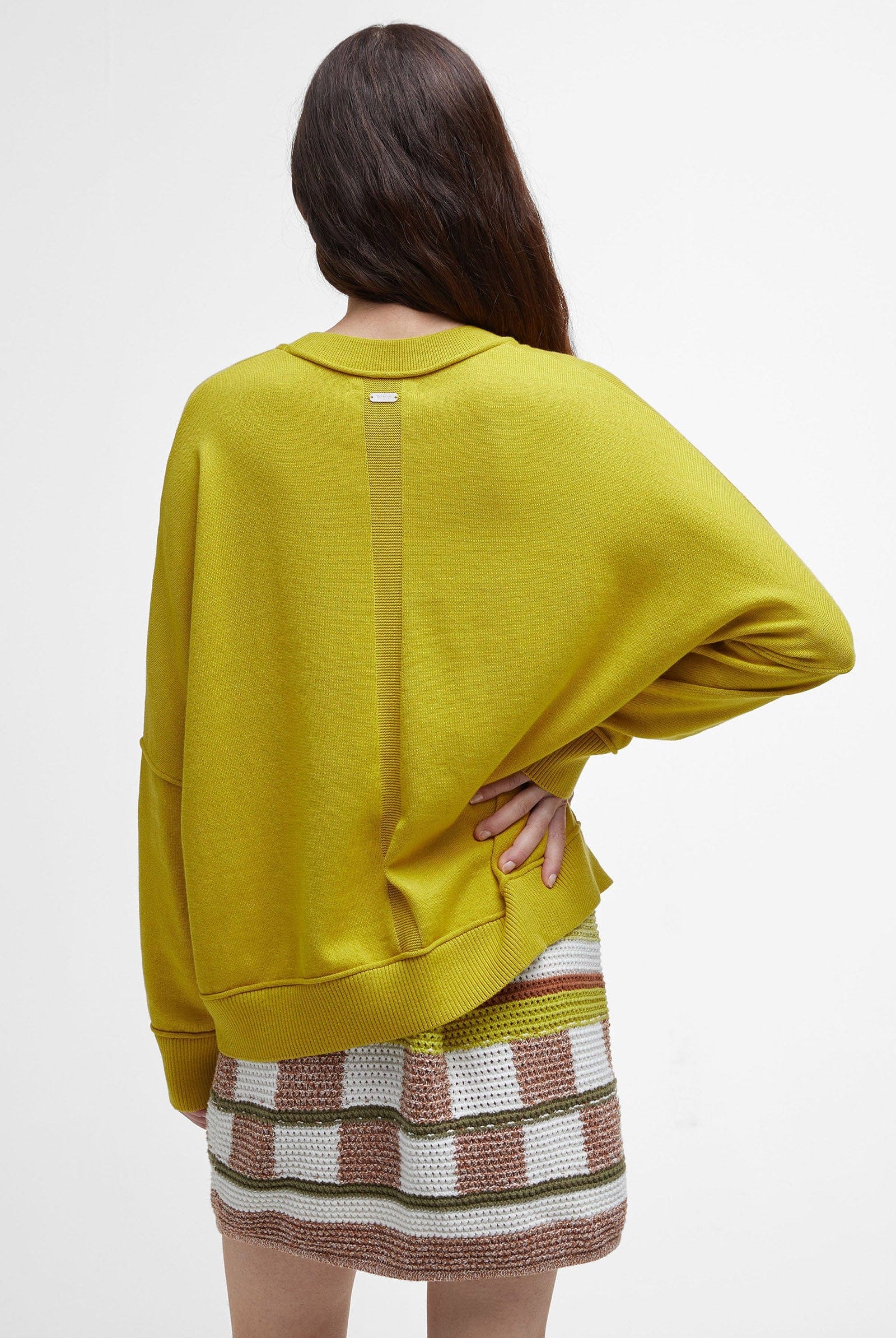 Barbour Aurelia Knit Jumper - Limeade