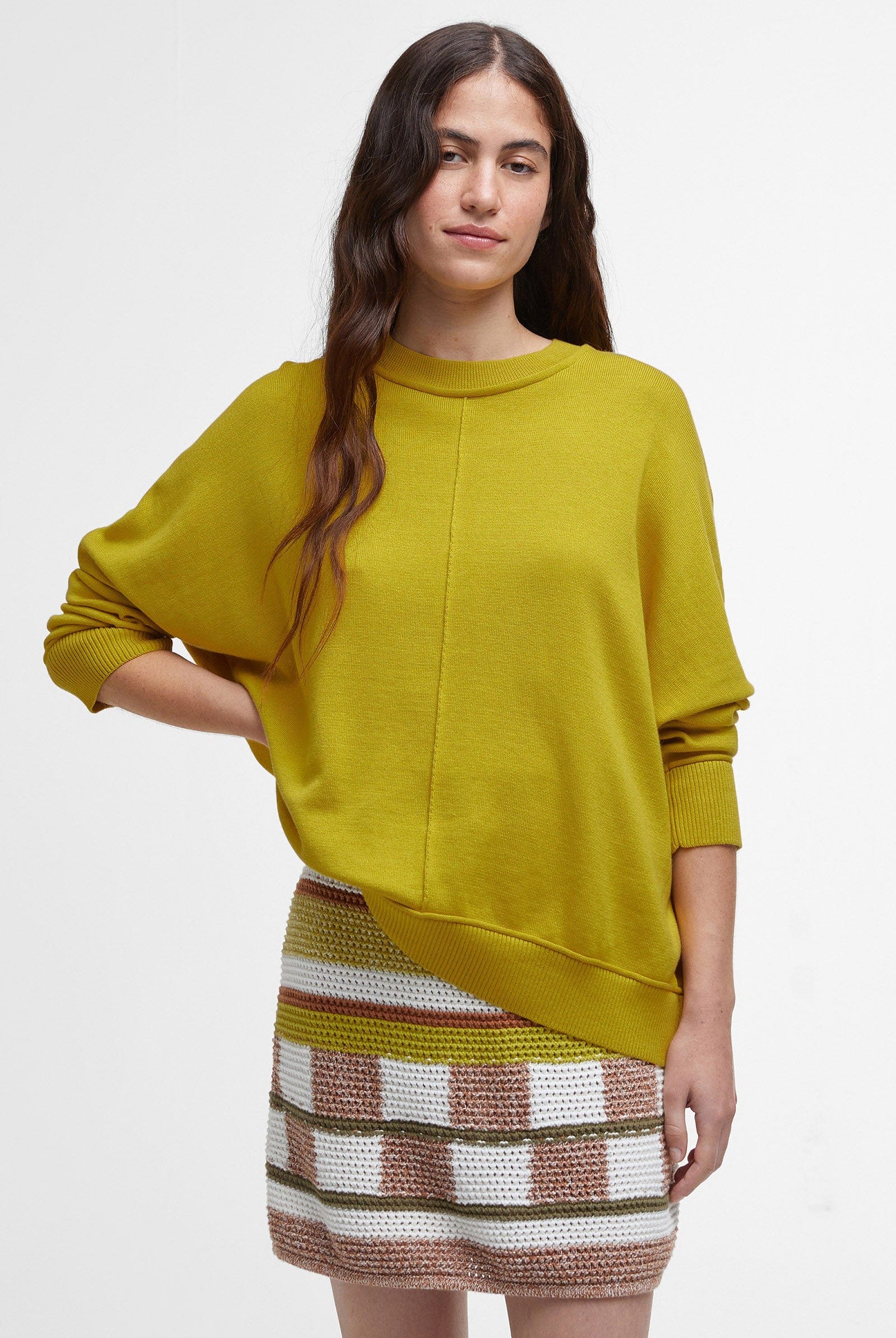 Barbour Aurelia Knit Jumper - Limeade