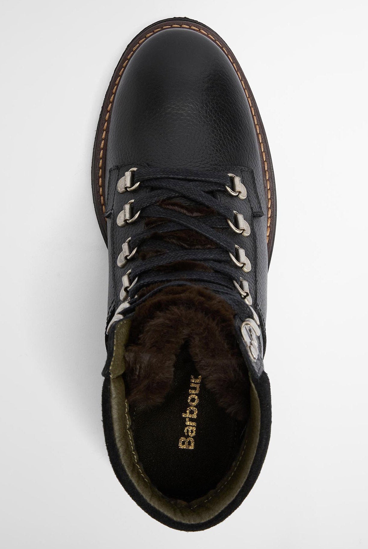 Barbour Bamburgh Hiker Boots - Black