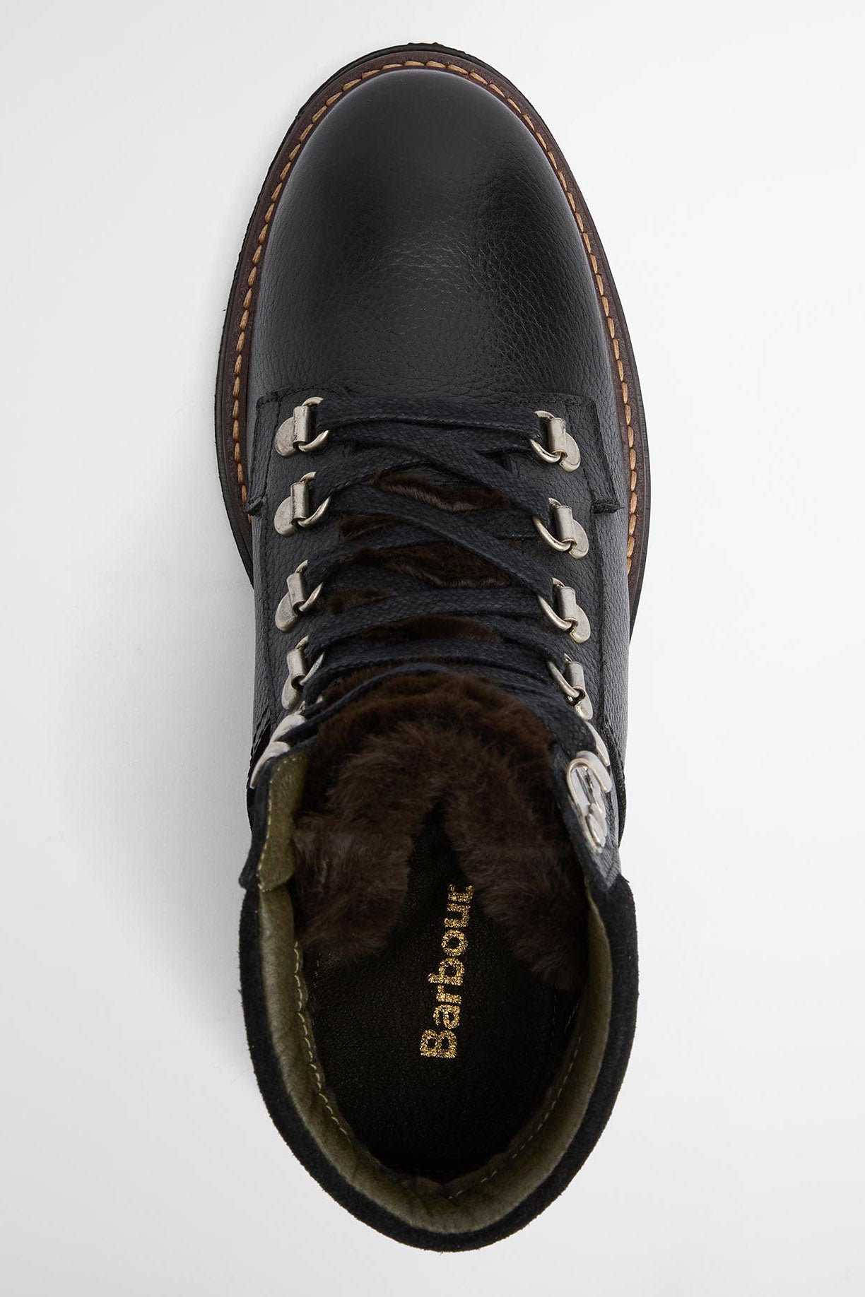 Barbour Bamburgh Hiker Boots - Black