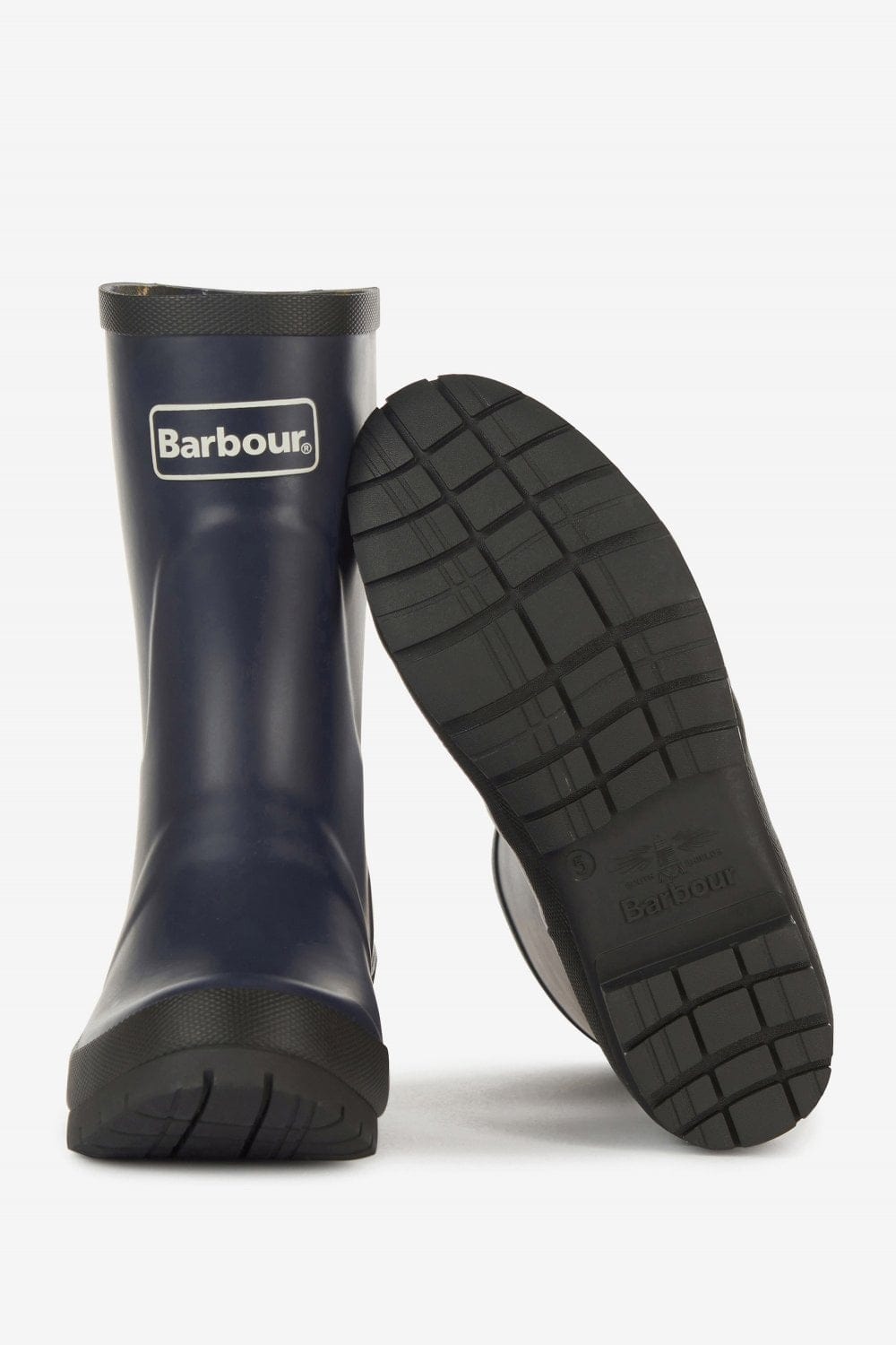 Barbour Banbury Mid Height Wellingtons - Navy