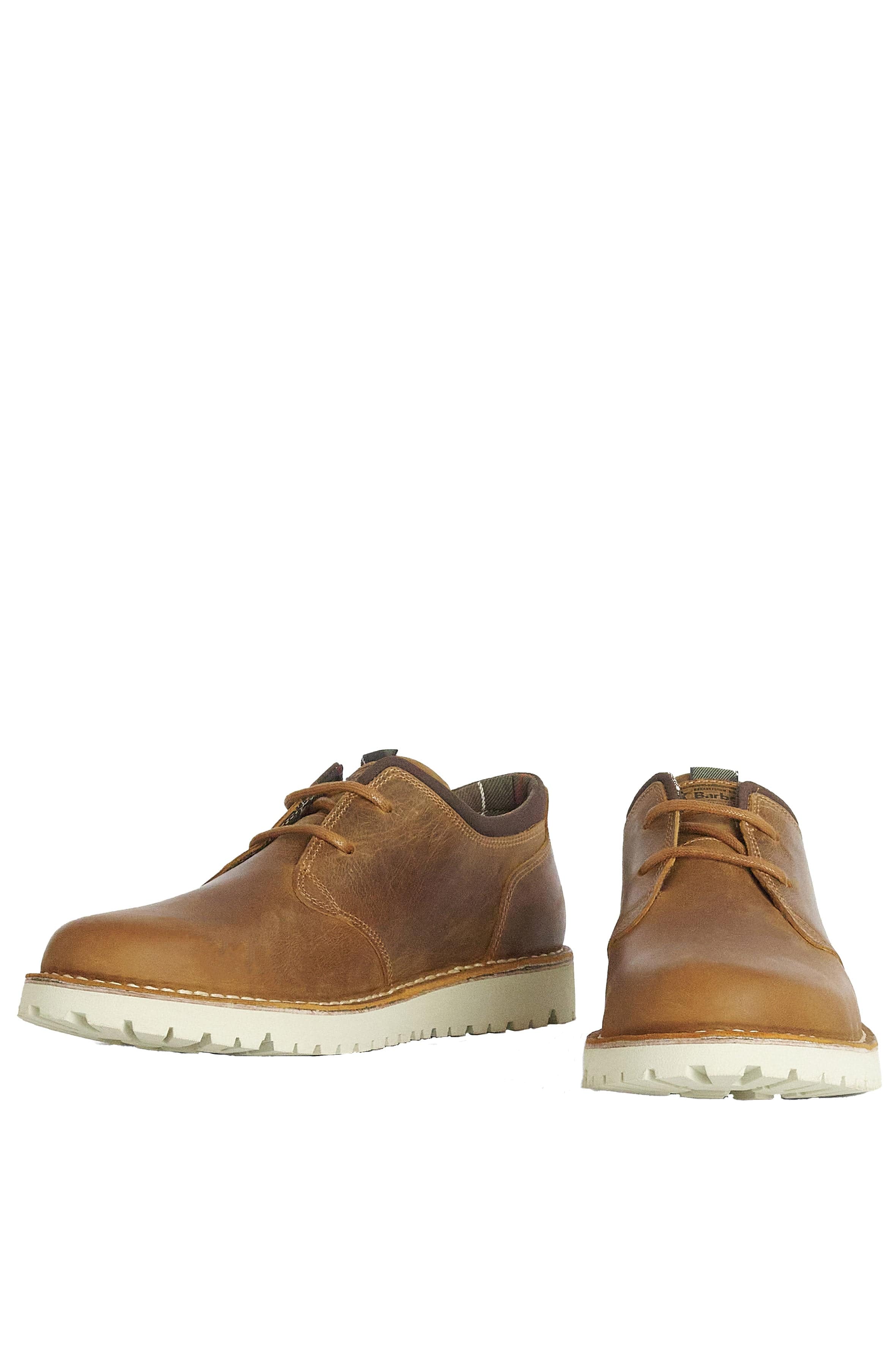 Barbour Barbour Acer Derby Shoes - Cognac