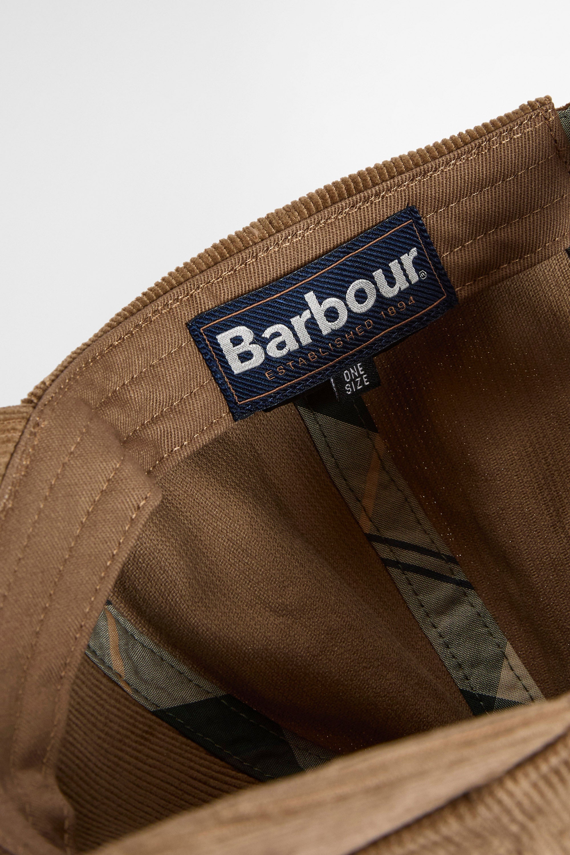 Barbour Bayfield Cord Cap - Beige MHA0932_BE52_OS