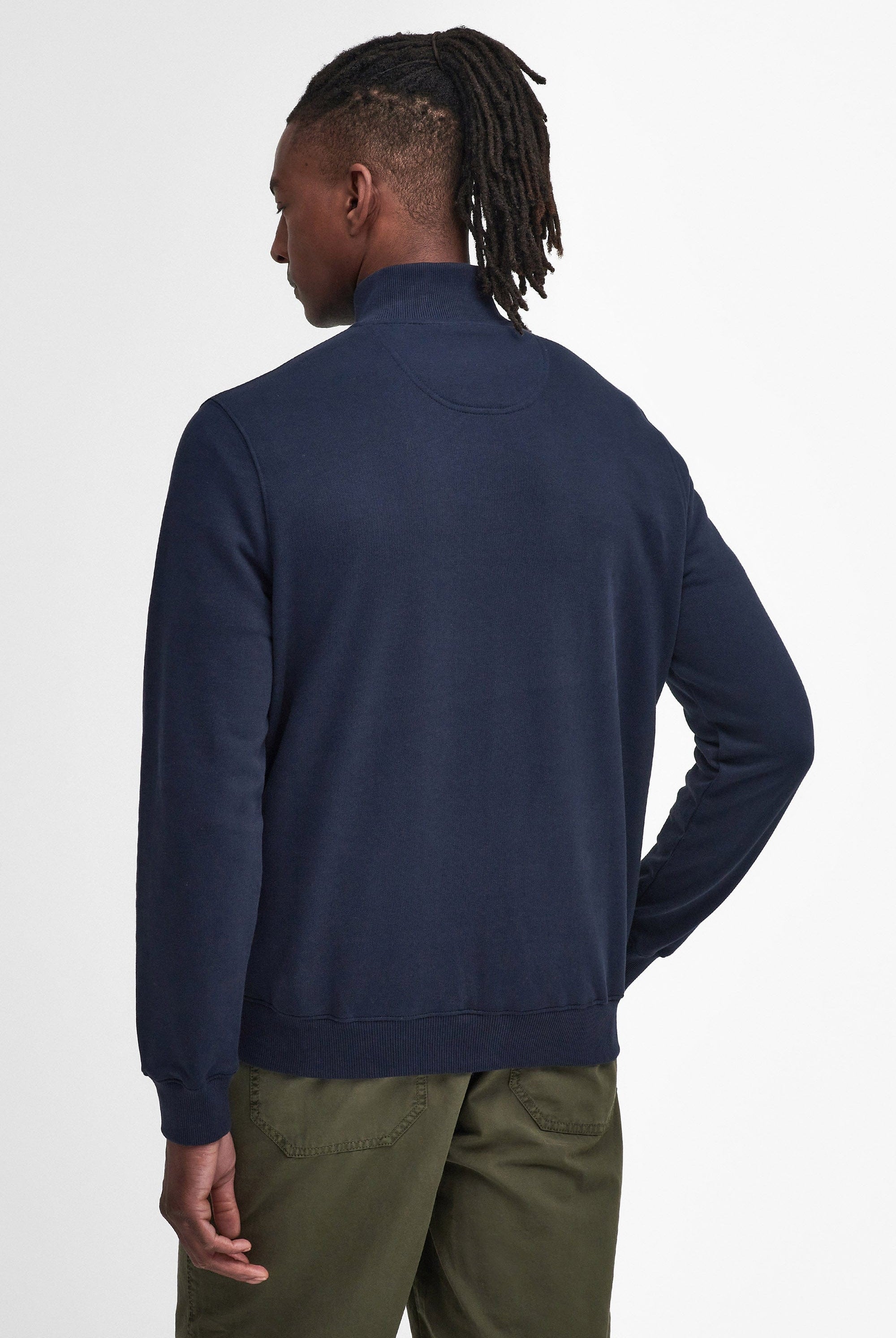 Barbour Beckhill Half Zip Sweatshirt - Navy