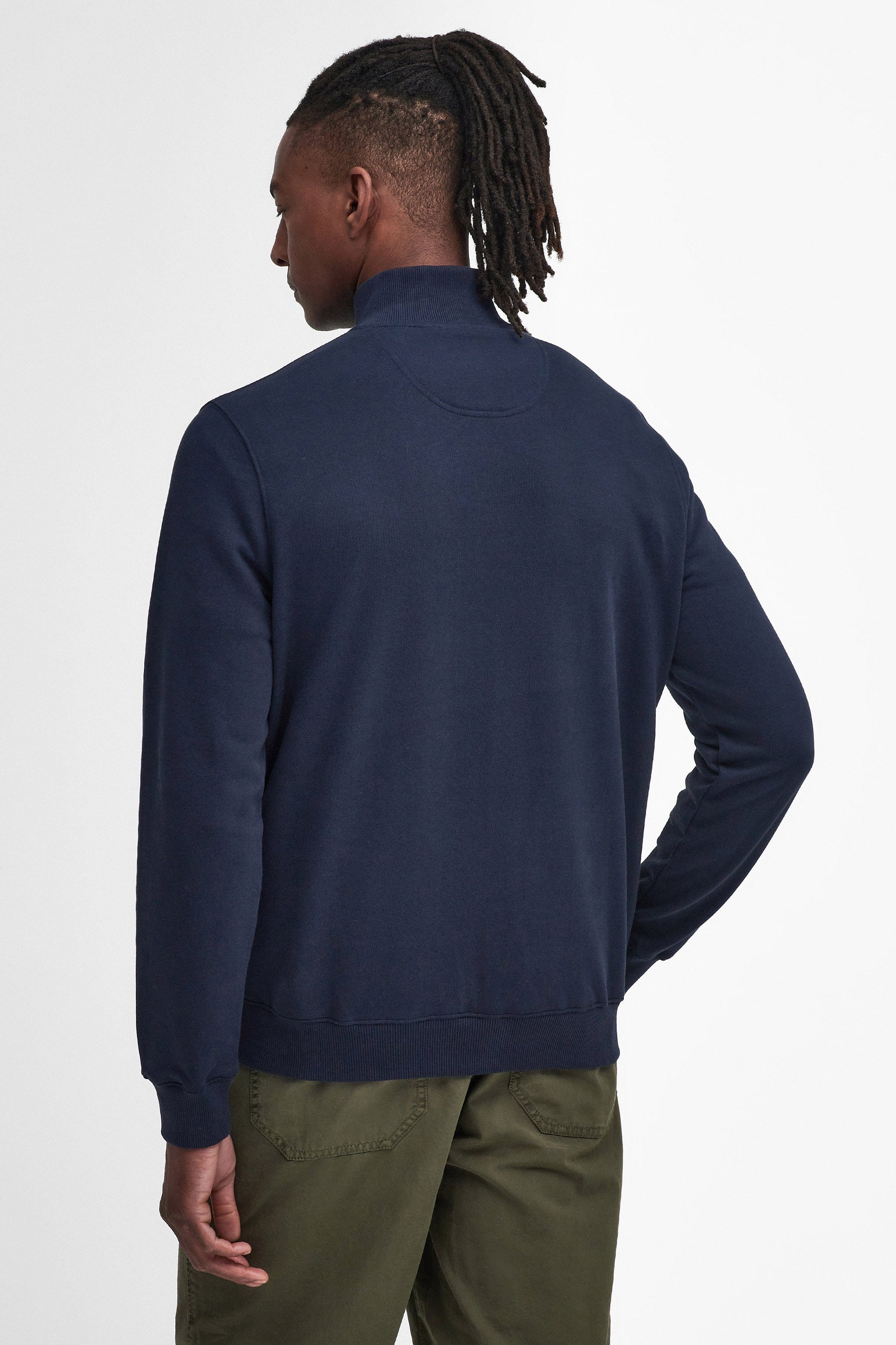 Barbour Beckhill Half Zip Sweatshirt - Navy