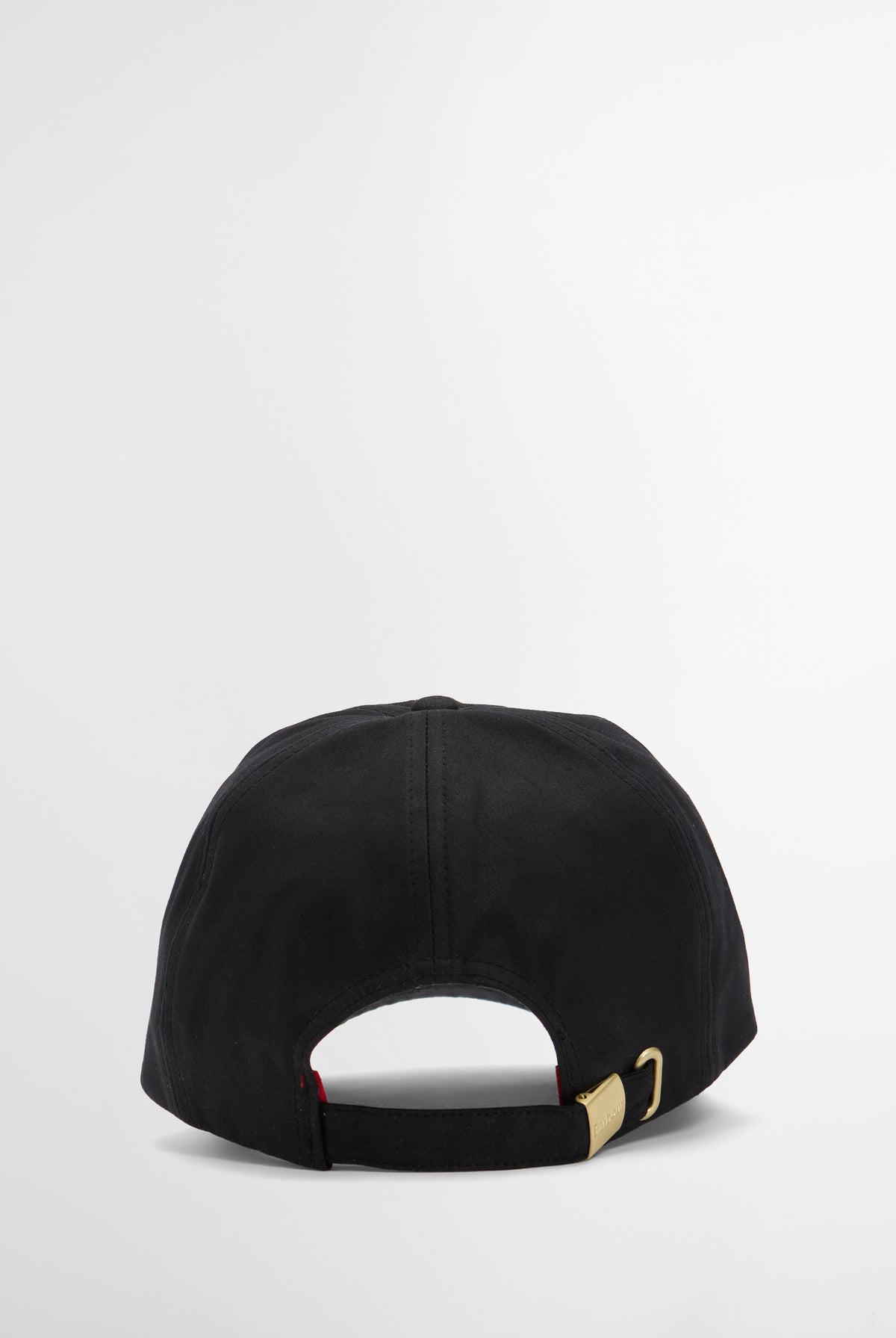 Barbour Belsay Wax Cap - Black/Cardinal LHA0477_BK11_OS