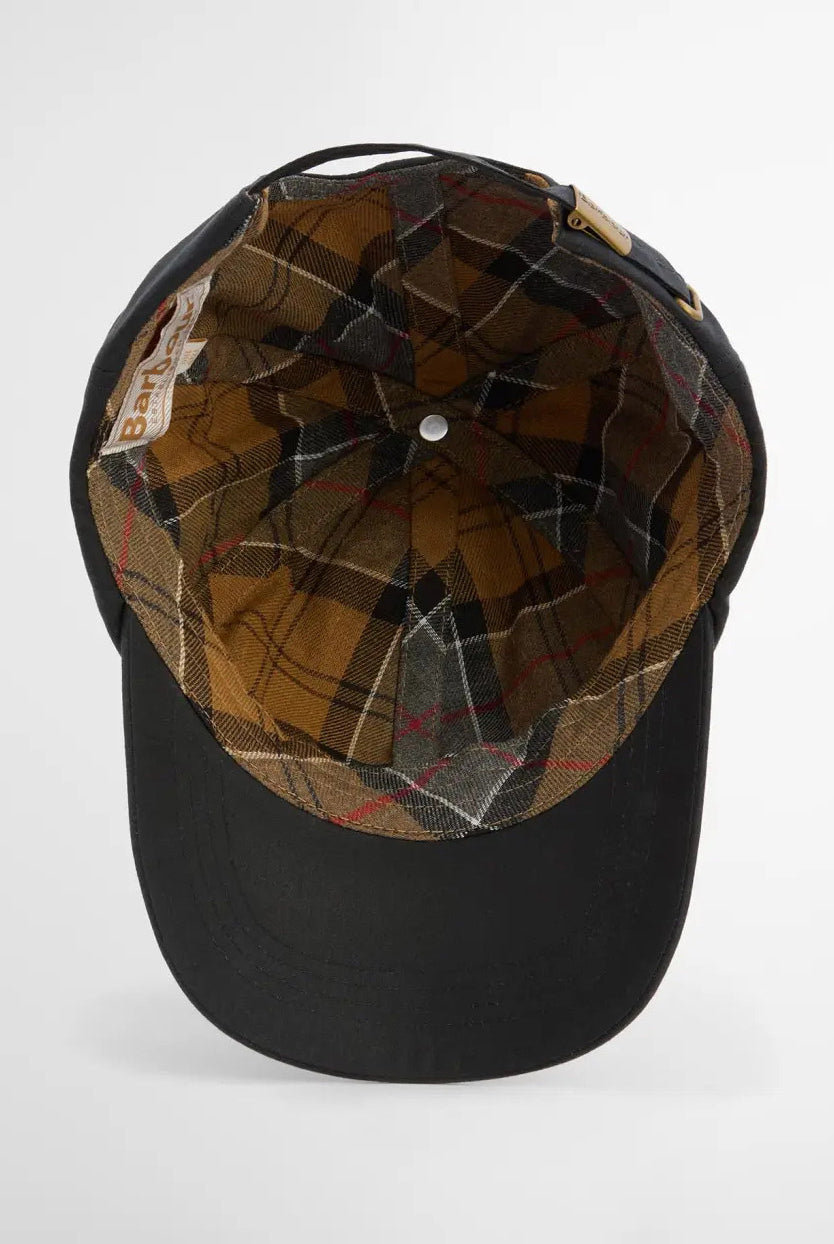 Barbour Belsay Wax Sports Cap - Navy LHA0477_NY75_OS