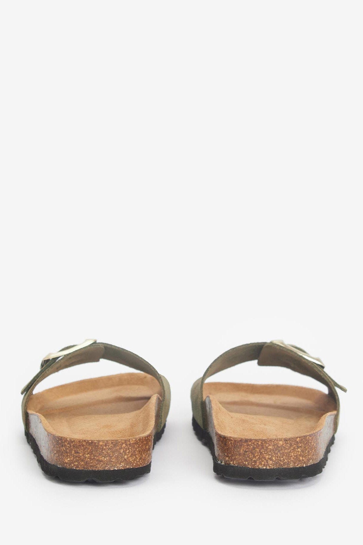 Barbour Benton Sandals - Olive Suede