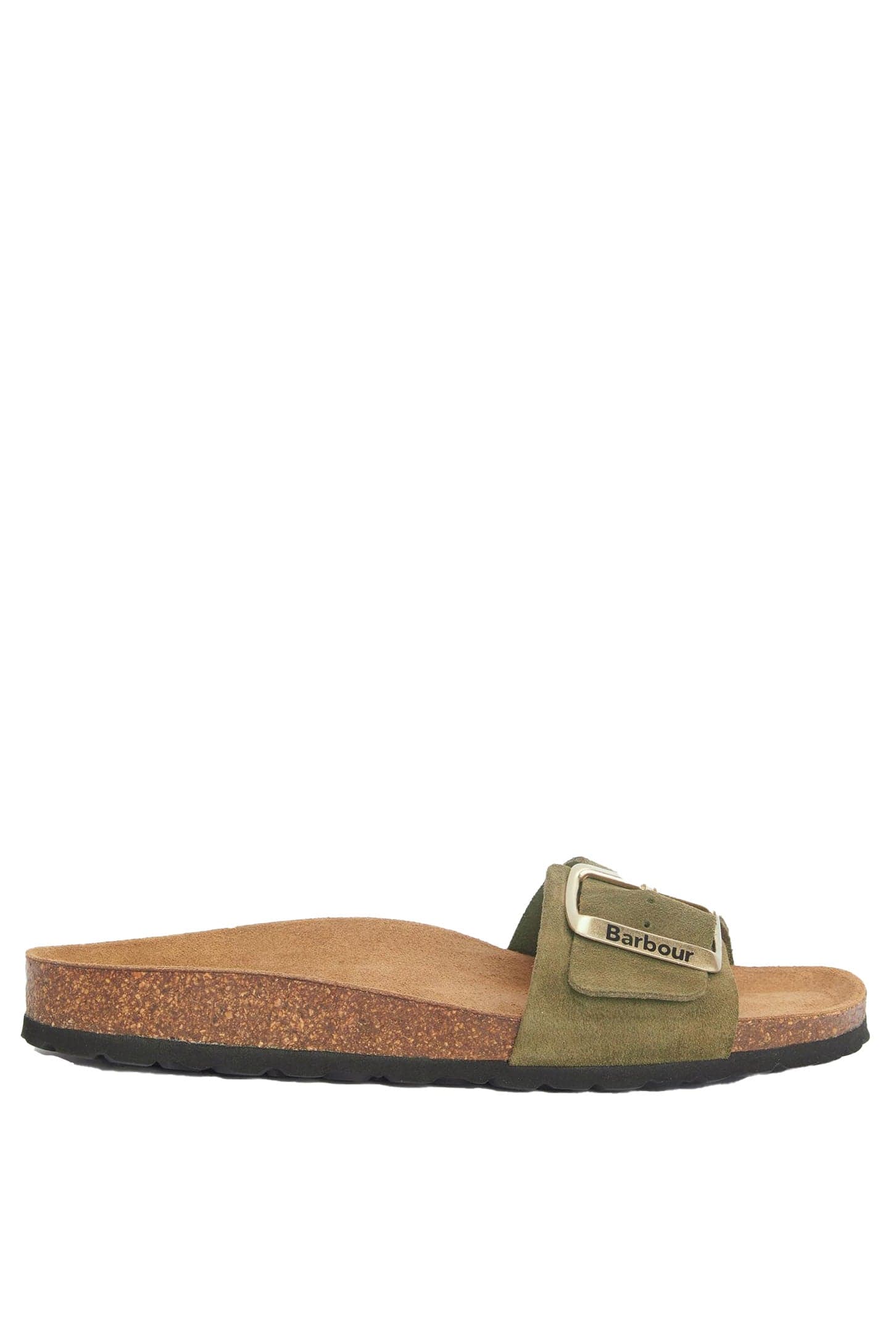 Barbour Benton Sandals - Olive Suede