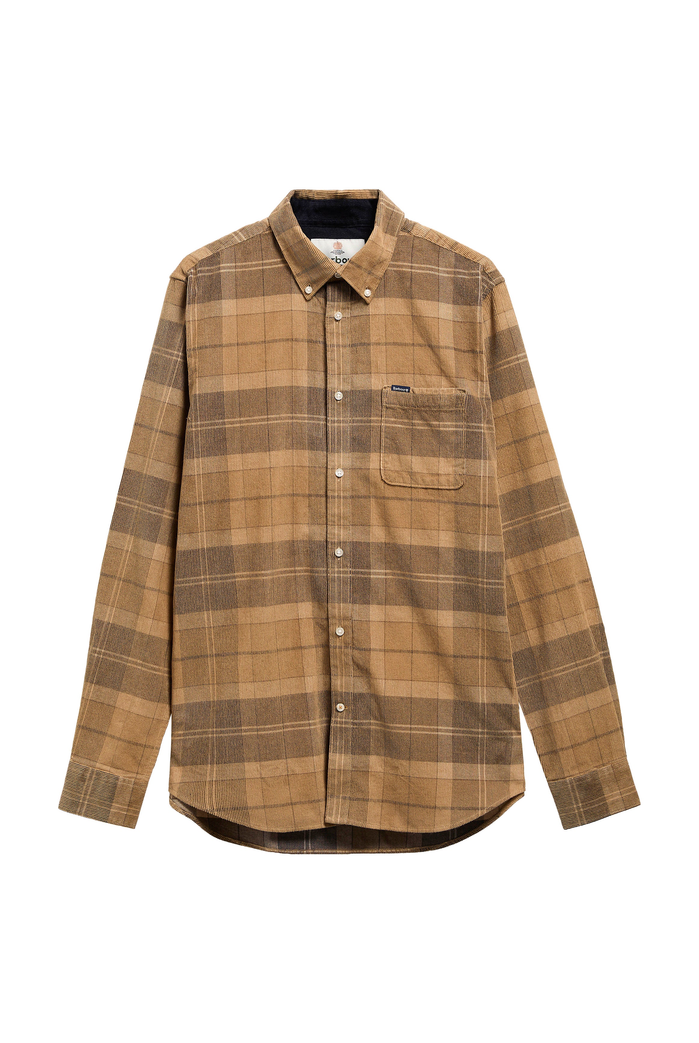 Barbour Blair Tailored Tartan Cord Shirt - Birchwood Dress