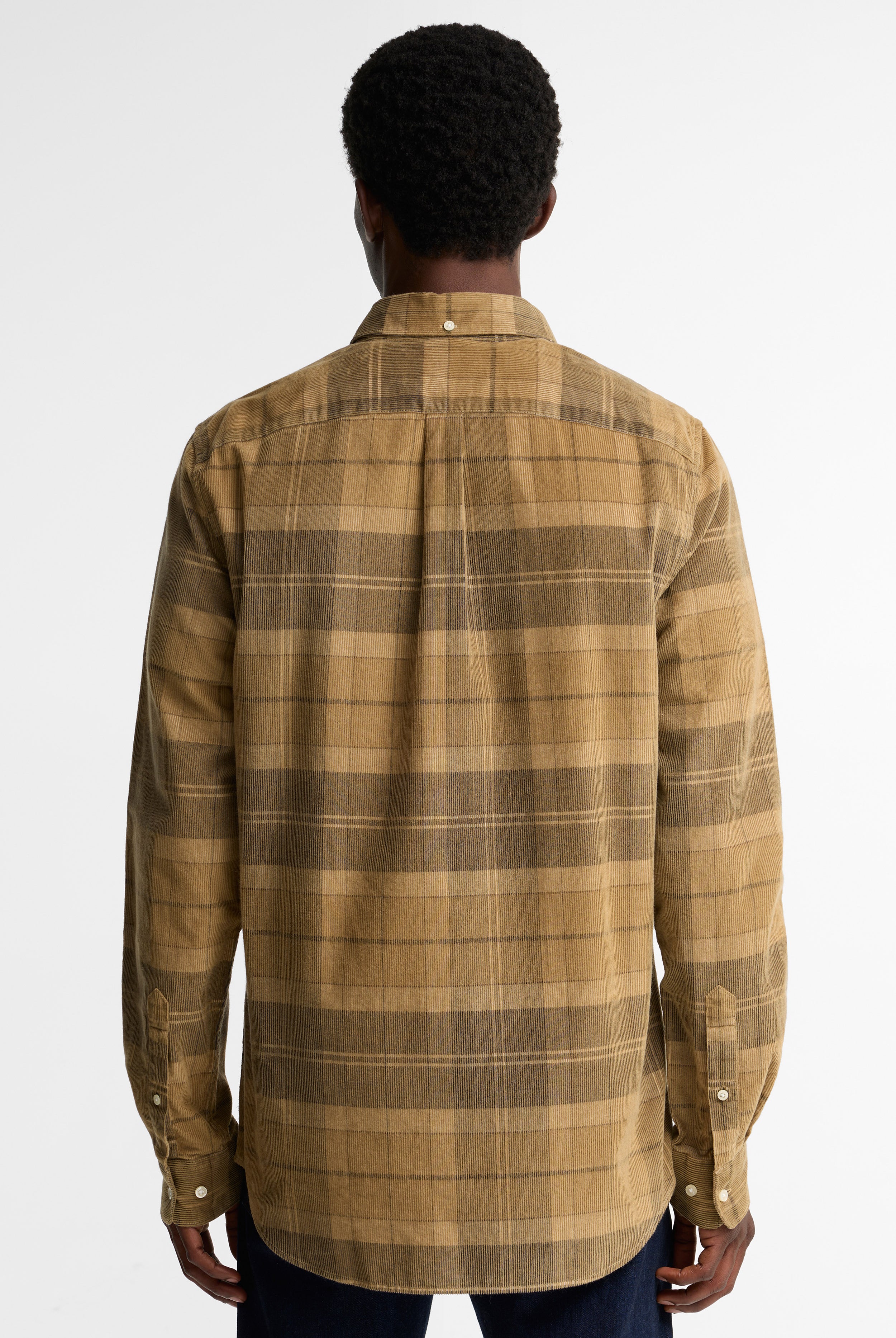 Barbour Blair Tailored Tartan Cord Shirt - Birchwood Dress